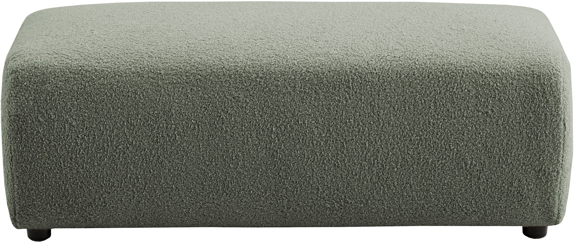 andas Hocker »BAKELS, Polsterhocker in Cord oder Boucle-Stoff«, zur Serie BAKELS, Hocker stellbar zum Schlafsofa (Krokodilverbinder)