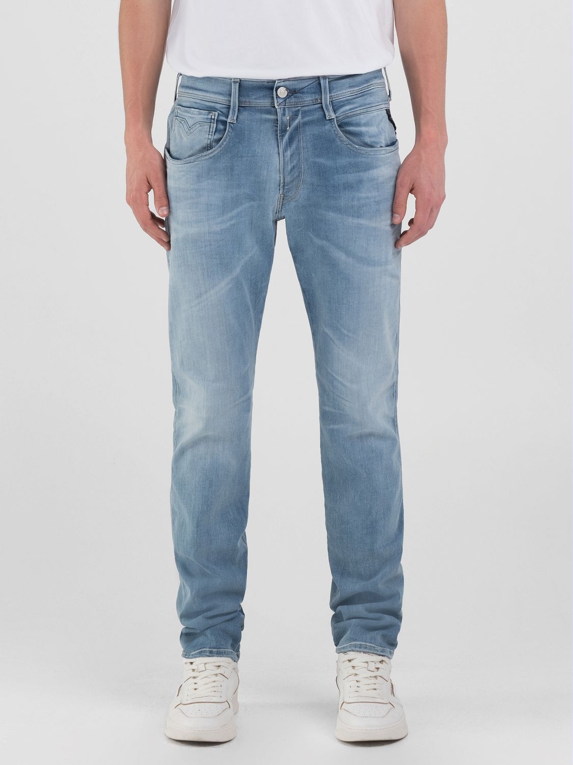 Replay Slim-fit-Jeans »ANBASS HYPERFLEX BIO«