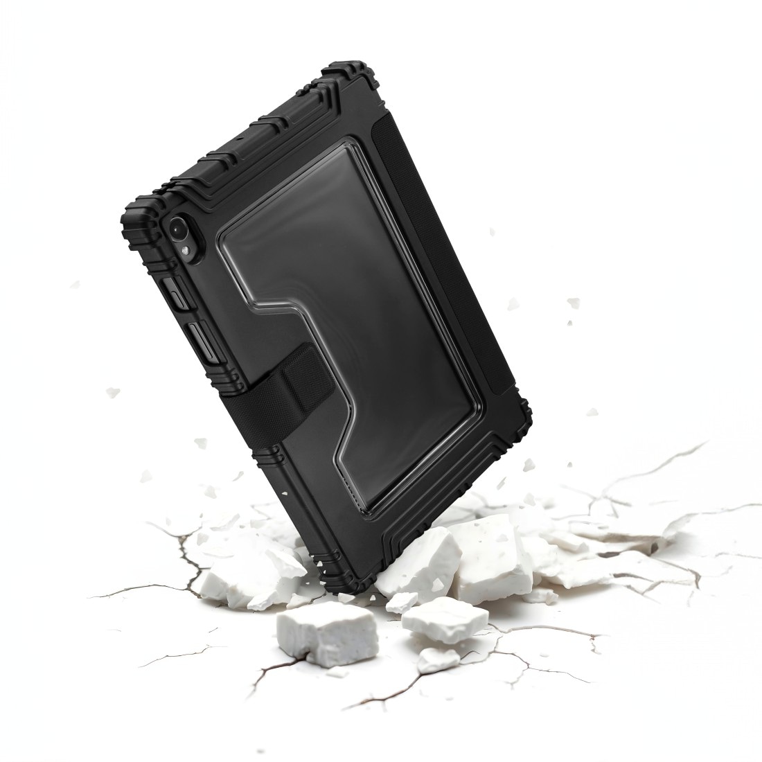 Hama Tablet-Hülle »Outdoor-Tablet-Hülle für Samsung Galaxy Tab A11+/A9+ 11", schwarz« Samsung Galaxy Tab A11+ | Samsung Galaxy Tab A9+ Stoßfest, Kantenschutz, Stiftfach, Standfunktion, Magnetverschluss