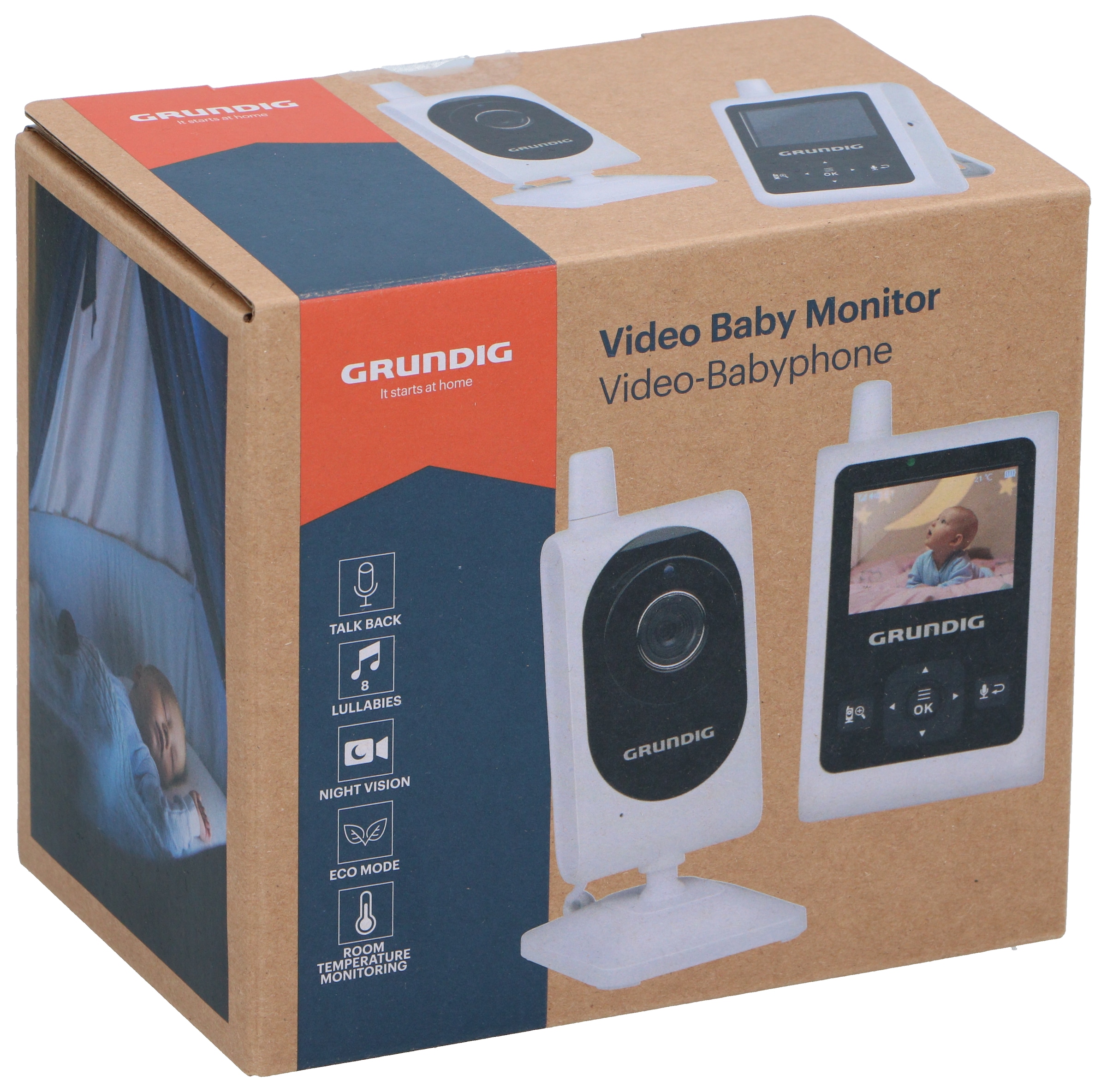 Grundig Video-Babyphone »Babyphone Video 2,4"«