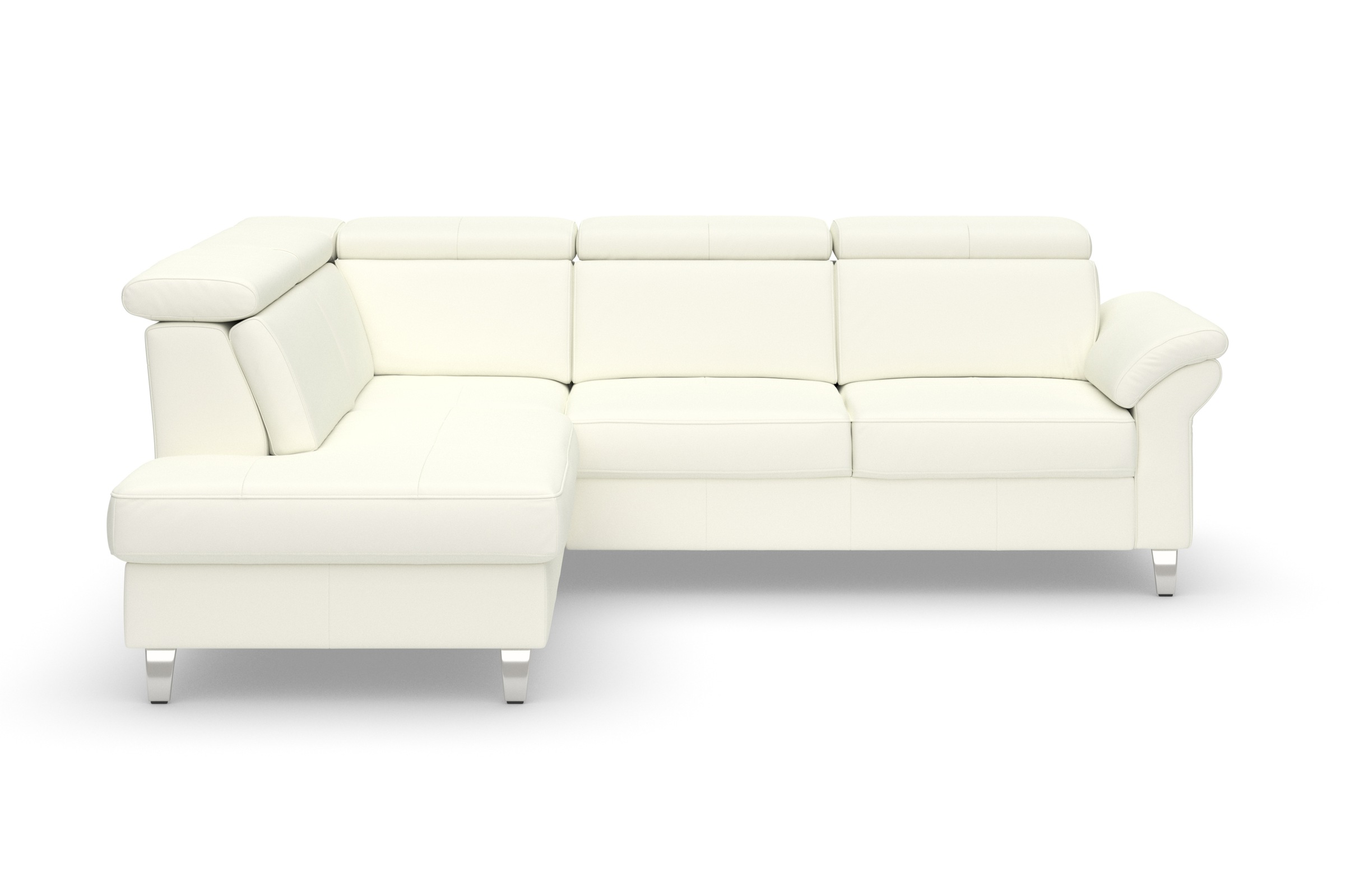 sit&more Ecksofa »Arngast L-Form« inklusive Kopfteilverstellung und Federke günstig online kaufen