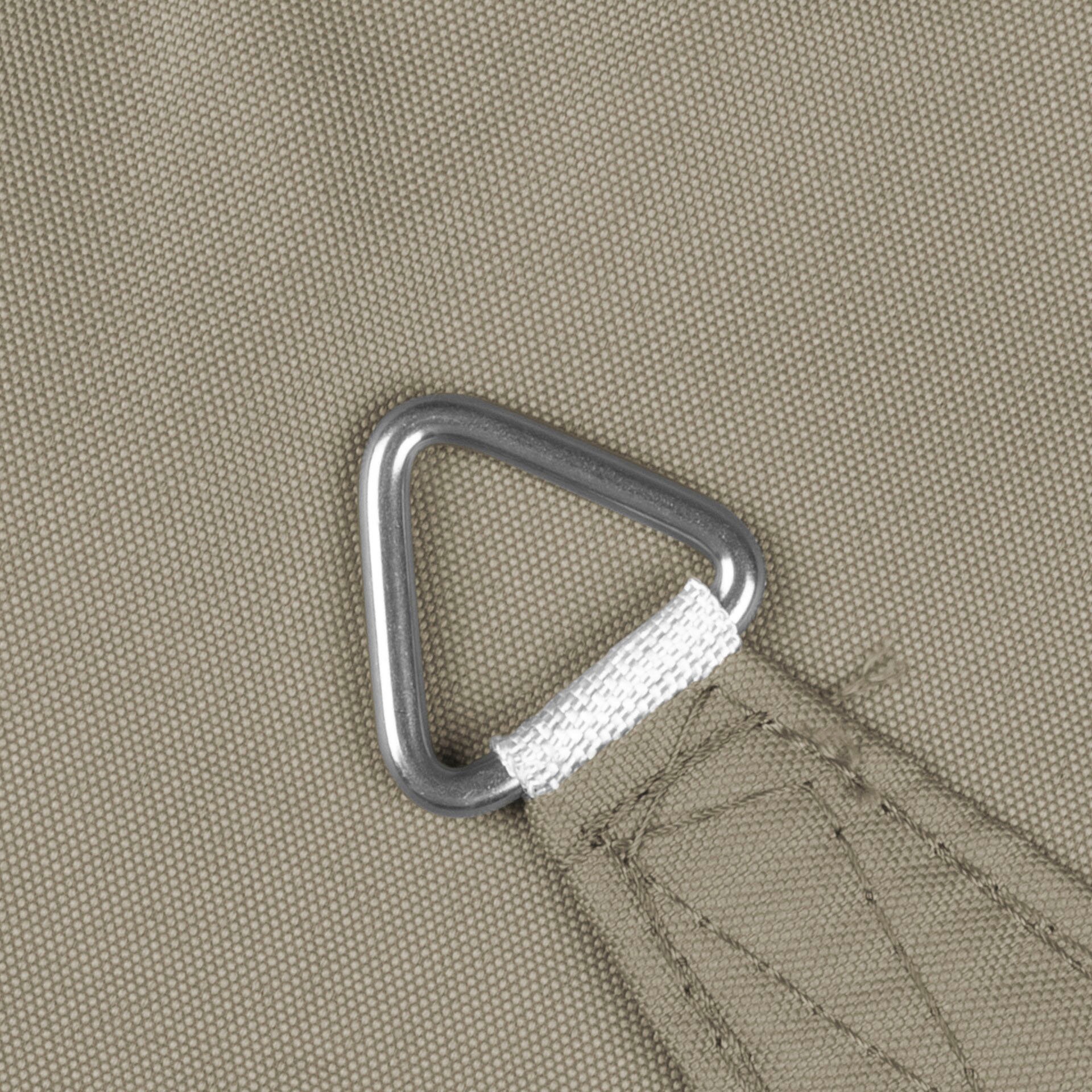 Windhager Sonnensegel »Cannes Quadrat« 3x3m, taupe