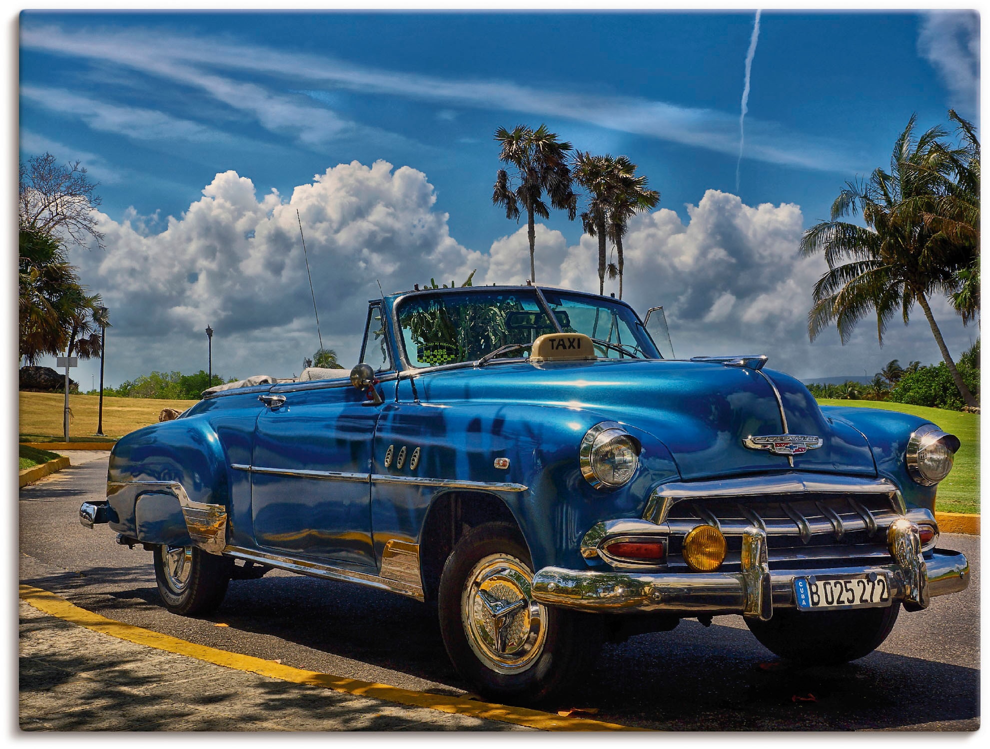 Artland Wandbild »Havanna Flair« Auto 1 Stk. tlg. als Alubild, Outdoorbild, günstig online kaufen