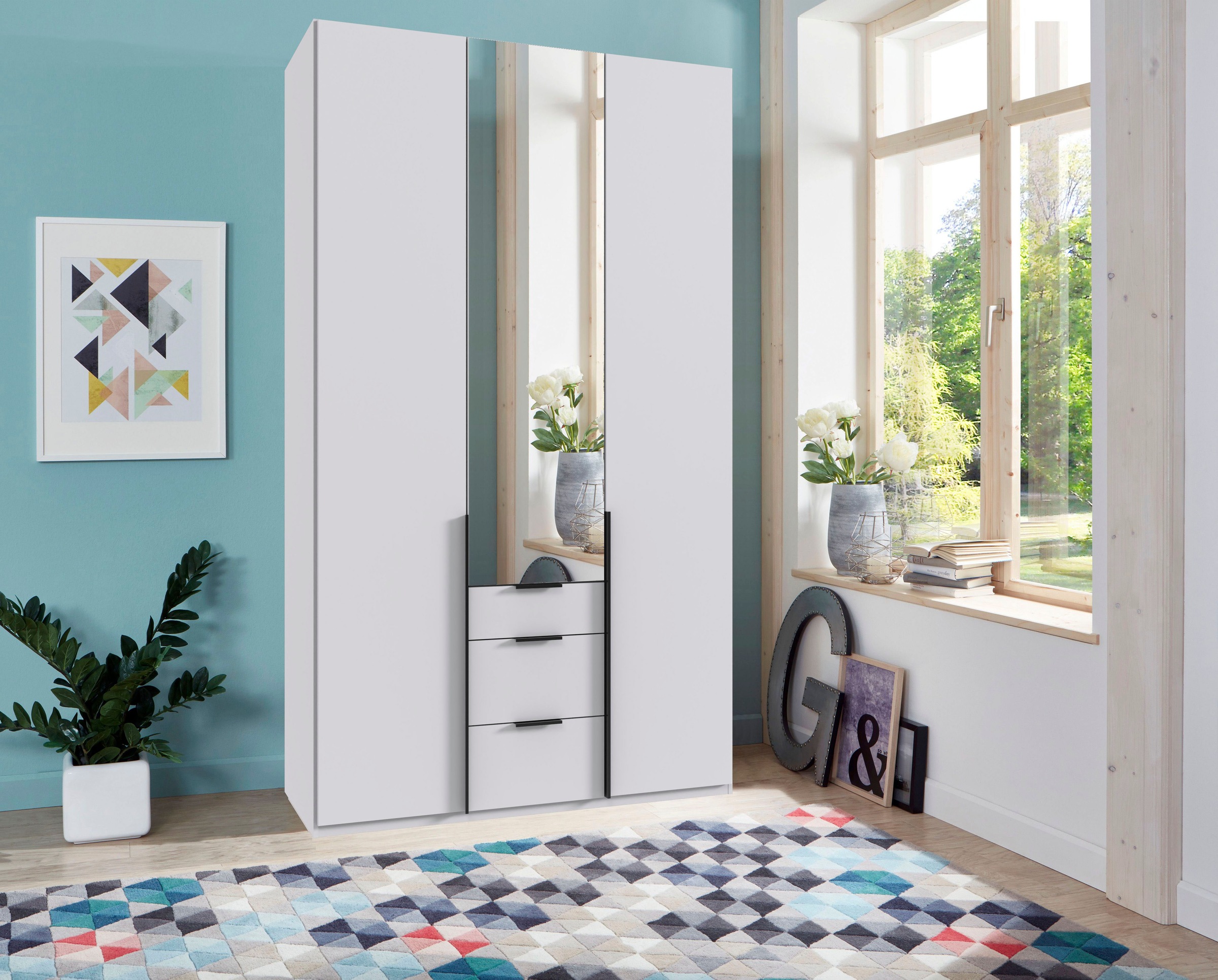 Wimex Drehtürenschrank »Mugano, 135 oder 180cm breit, 208 oder 236cm hoch, günstig online kaufen