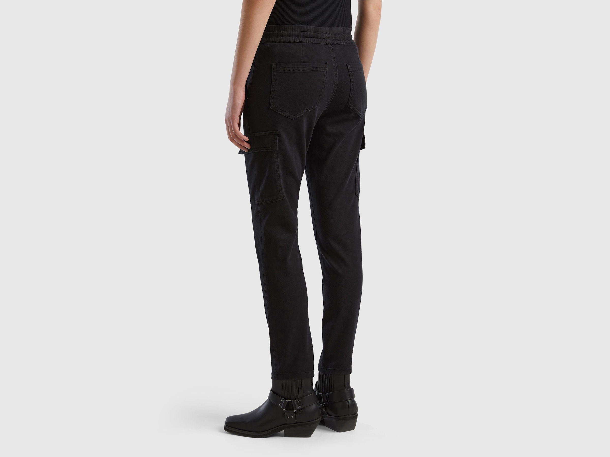 United Colors of Benetton Cargohose, mit elastischem Bund