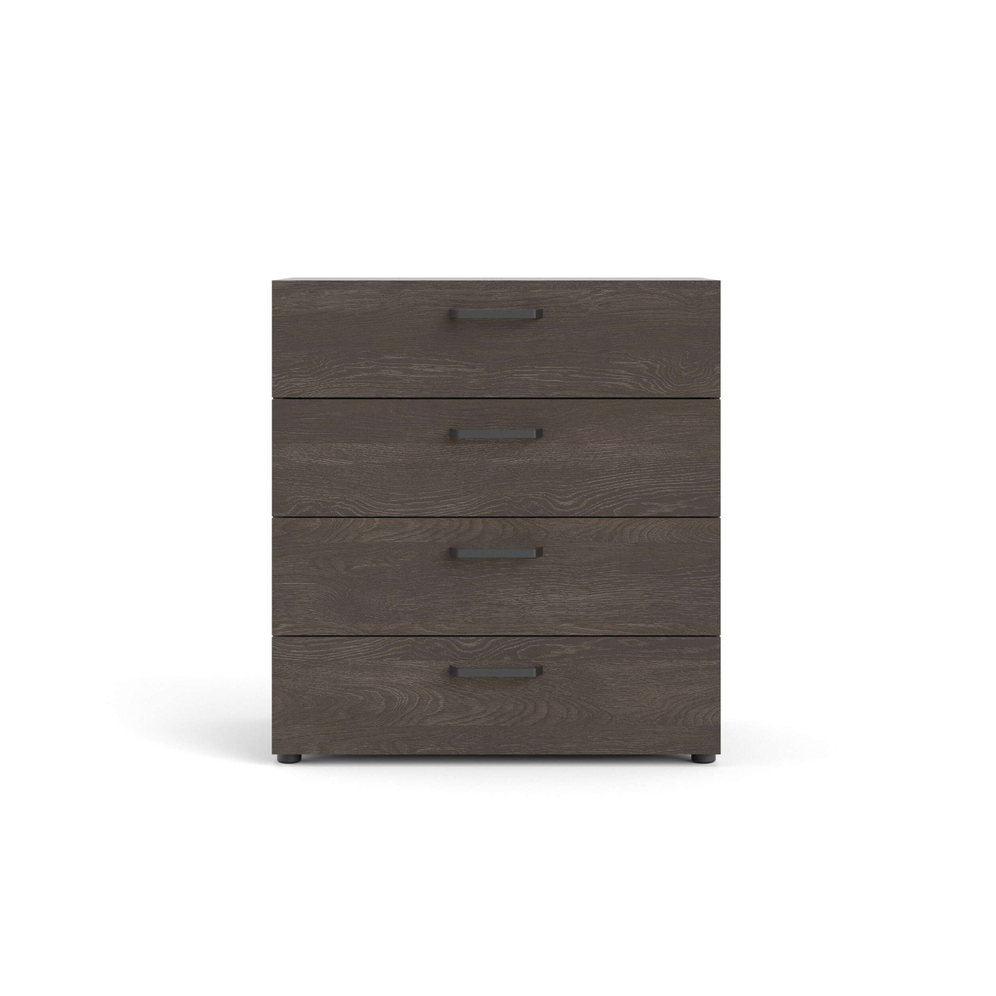 INOSIGN Kommode »Dallas« Sideboard mit 4 Schubkästen, Breite 80, 2 cm Dunkelbraun