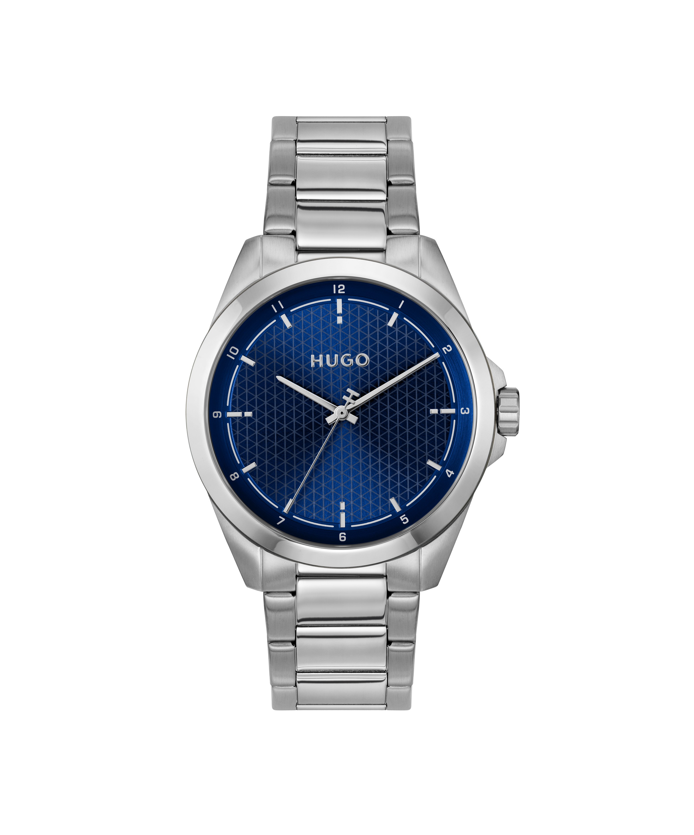 HUGO Quarzuhr »#SEAM« Armbanduhr, Herrenuhr, Edelstahlarmband, analog