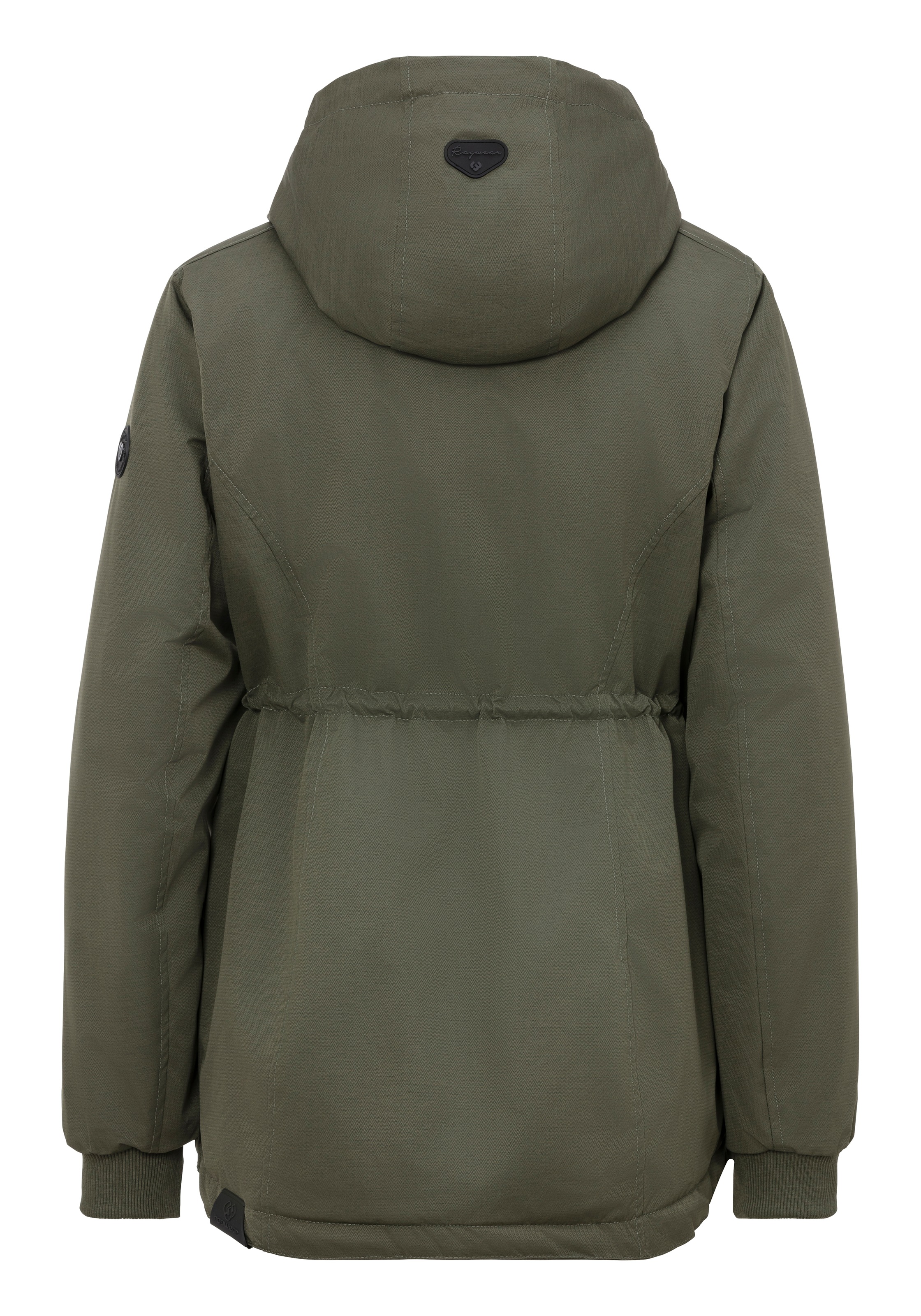 Ragwear Outdoorjacke »DOWEY WARM«, mit Kapuze, leicht wärmende Übergangsjacke mit hochschließendem Kragen und Kapuze
