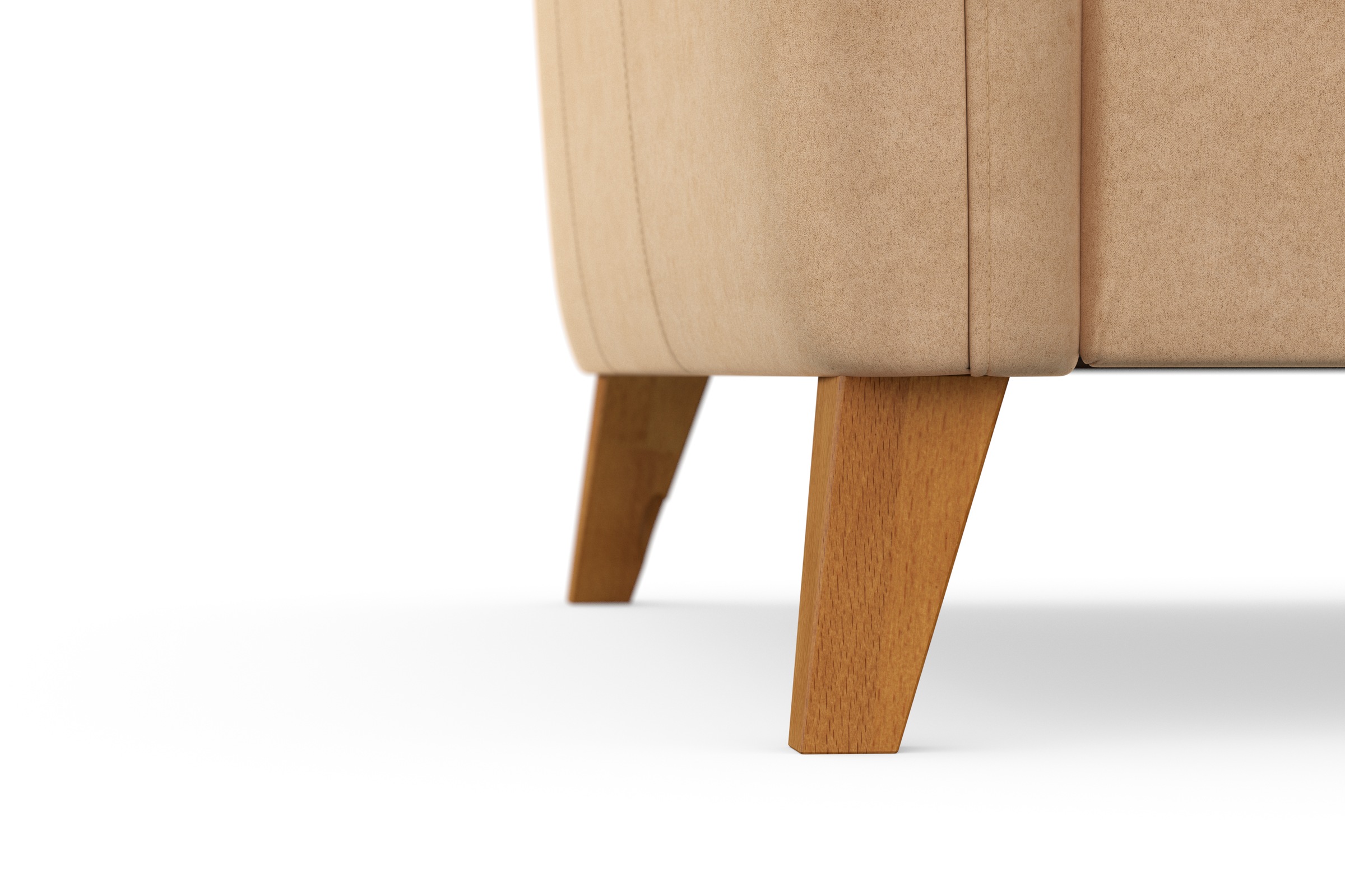 sit&more 3-Sitzer »Göteborg«, inklusive Sitztiefenverstellung und Federkern