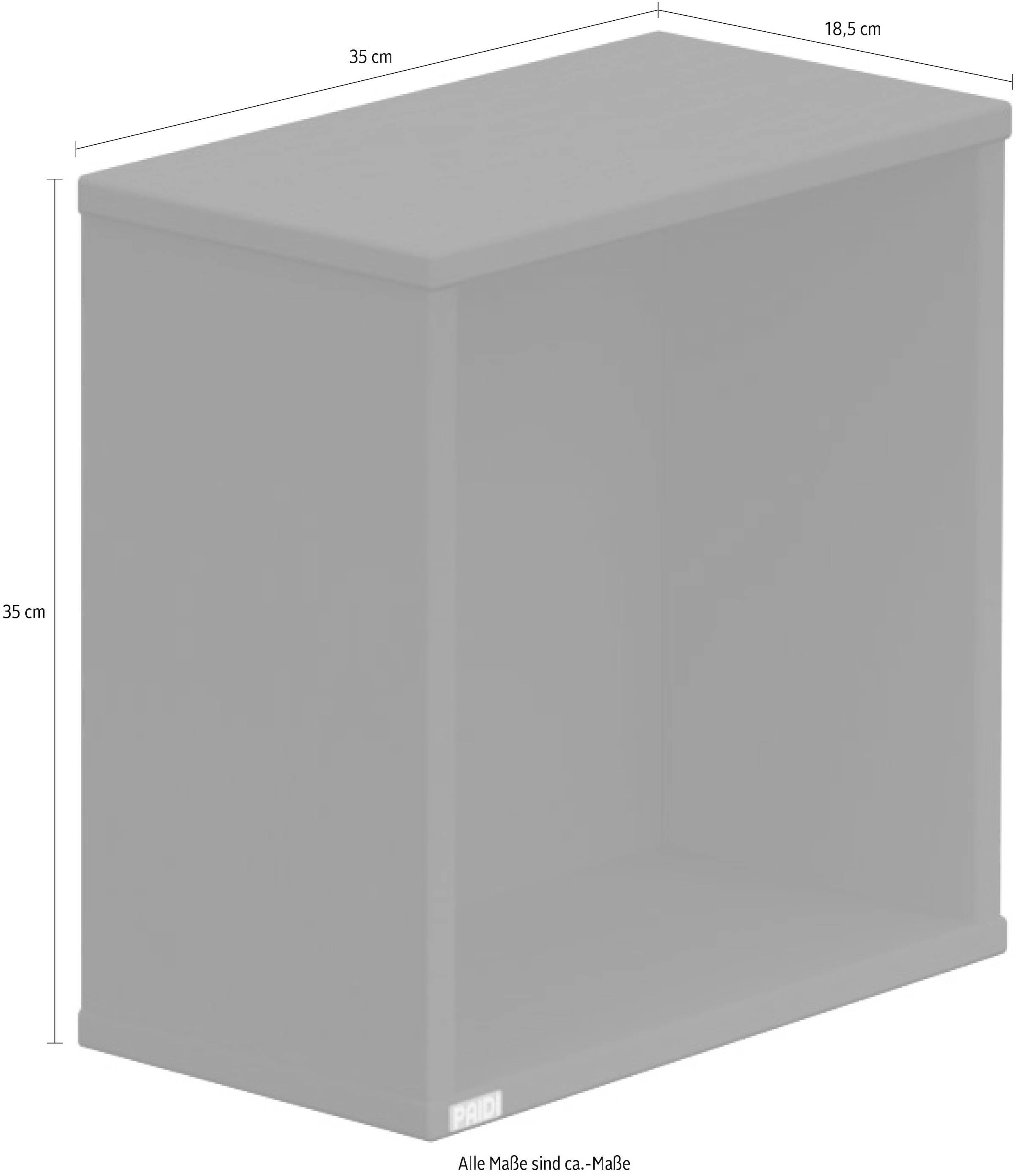 PAIDI Wandregal »Wandbox Q«, viele Farbvarianten