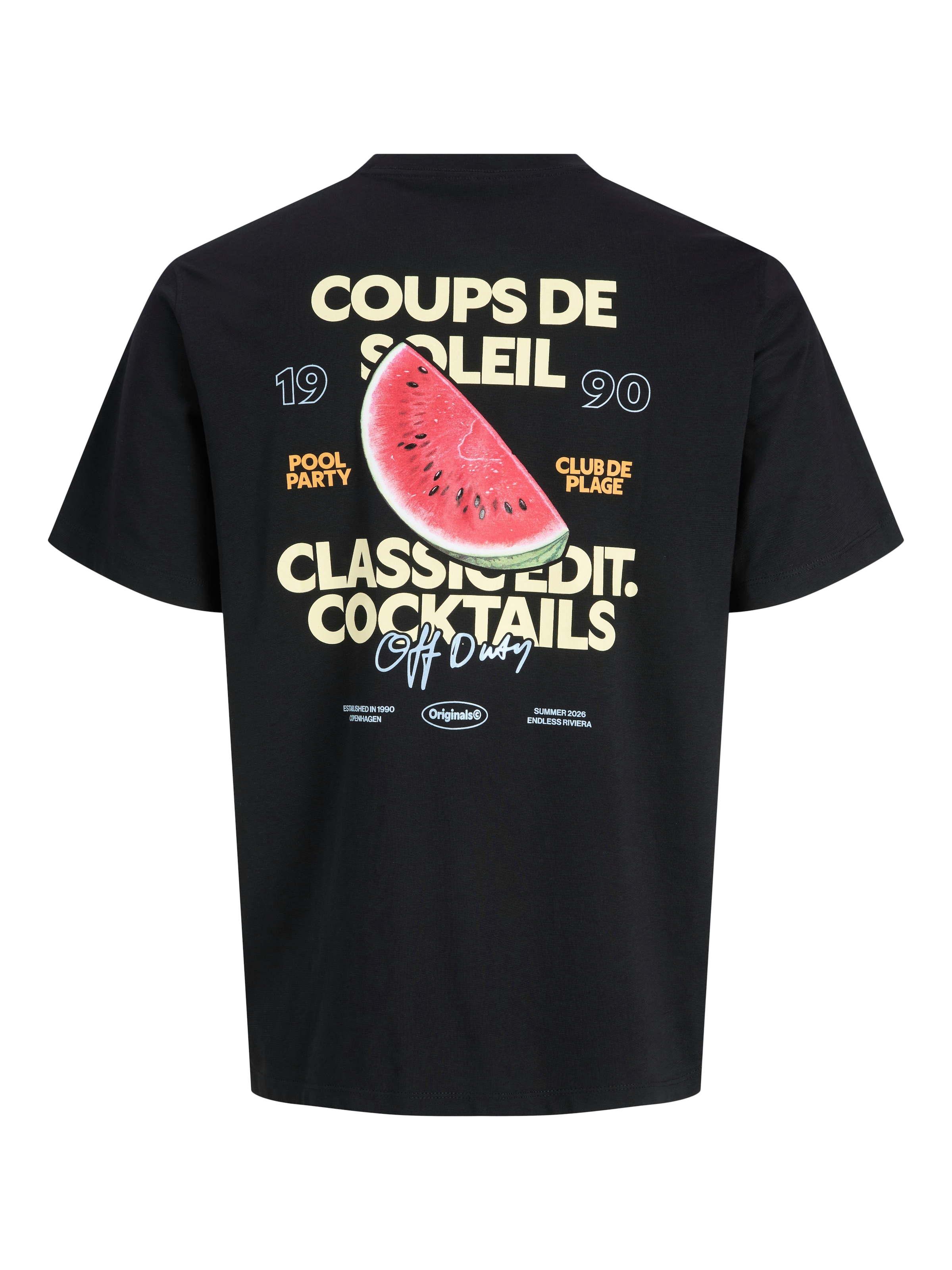 Jack & Jones PlusSize T-Shirt »JORRIVIERA VINTAGE POSTER BACK TEE PLS« mit Print