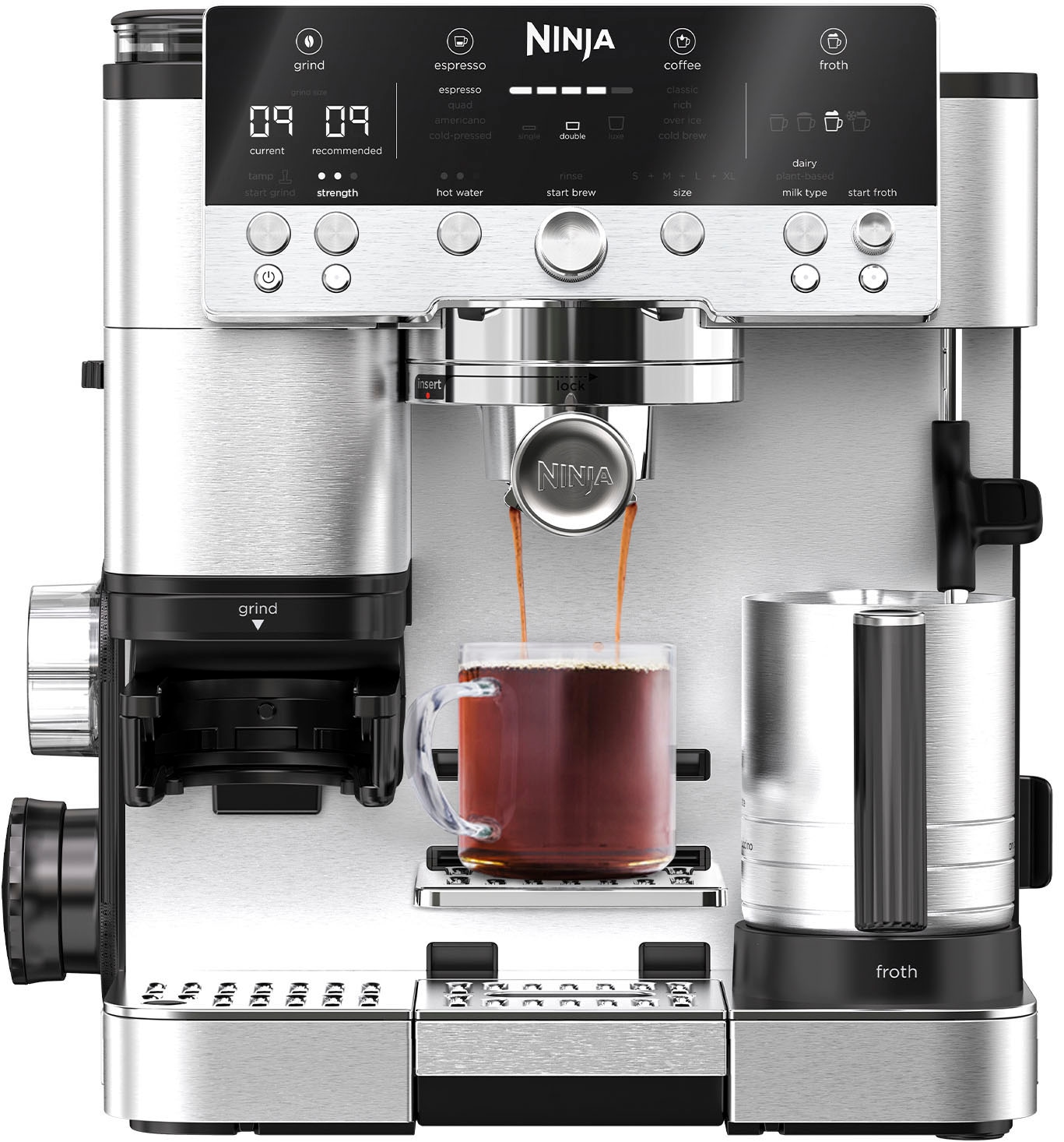 NINJA Espressomaschine »ES601EU«, Espresso-, Cold Brew- und Filterkaffeemaschine