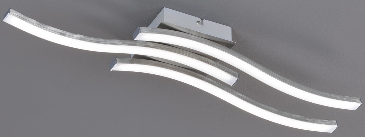 REALITY Leuchten LED Deckenleuchte »Route«, 3 flammig, Leuchtmittel LED-Mod günstig online kaufen