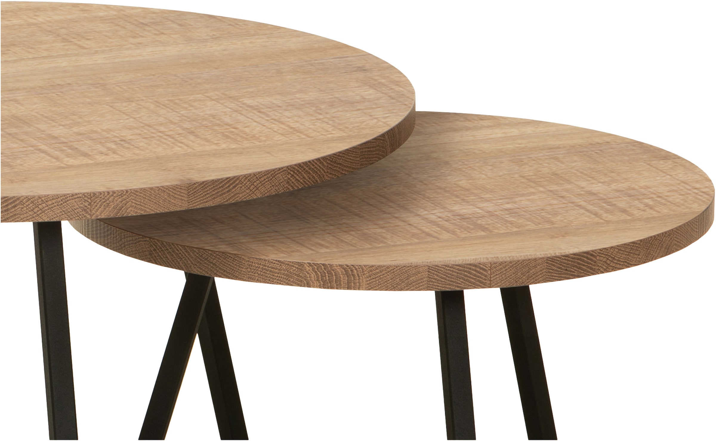 OMG Design Couchtisch »Torino«, (1 St.), im 2er Set, variabel stellbar