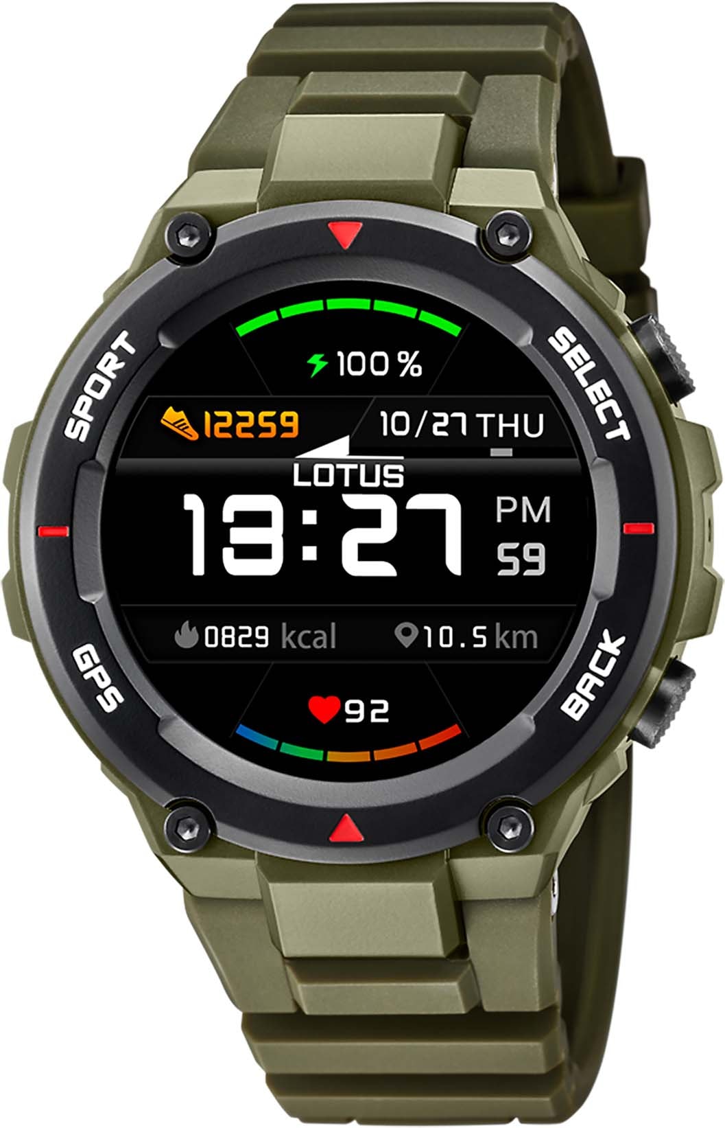 Smartwatch »50024/3«, (Armbanduhr, Herrenuhr, Edelstahlarmband, Schrittzähler, digital)