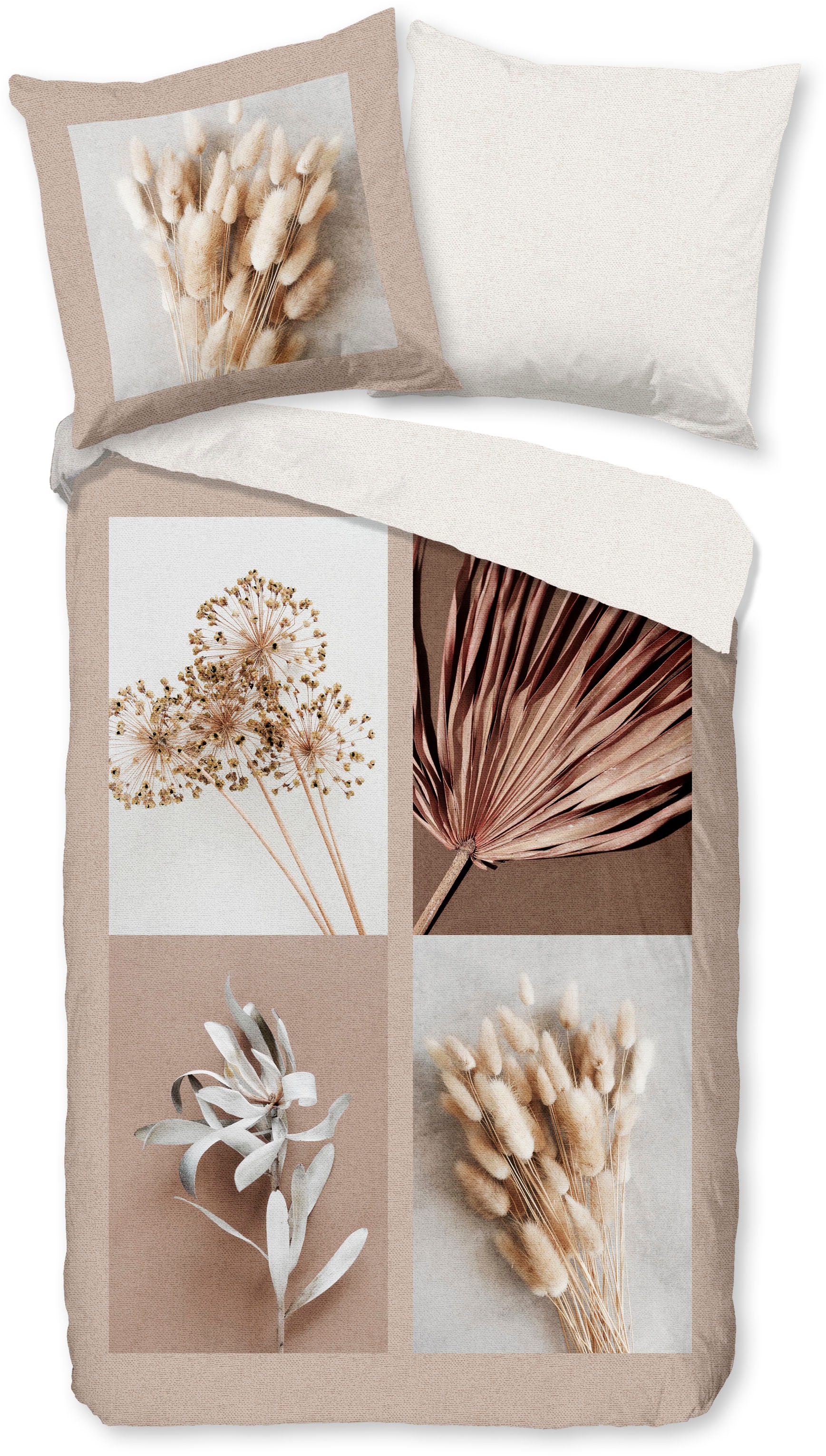 good morning Wendebettwäsche »Kami« 2 Stk. tlg. 100% Baumwolle, Renforcé, 1 günstig online kaufen