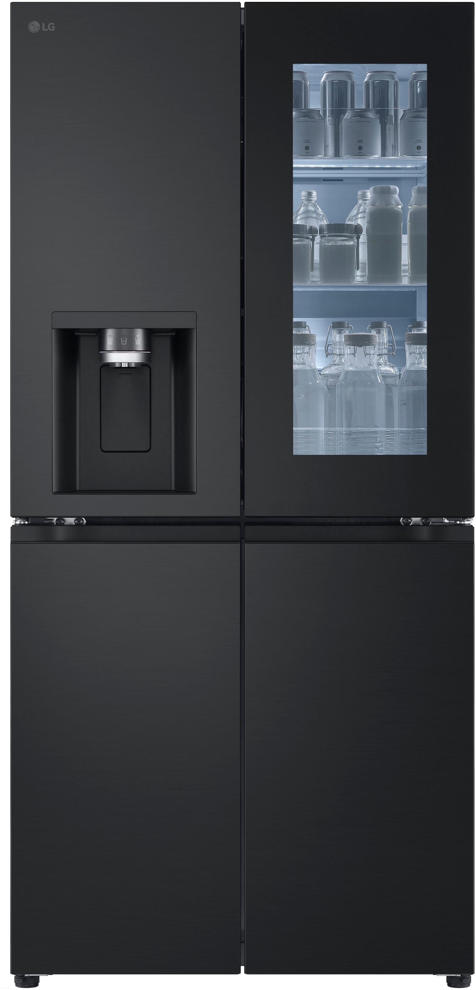 LG Multi Door »GMG761EPAE«, InstaView®, DoorCooling+®
