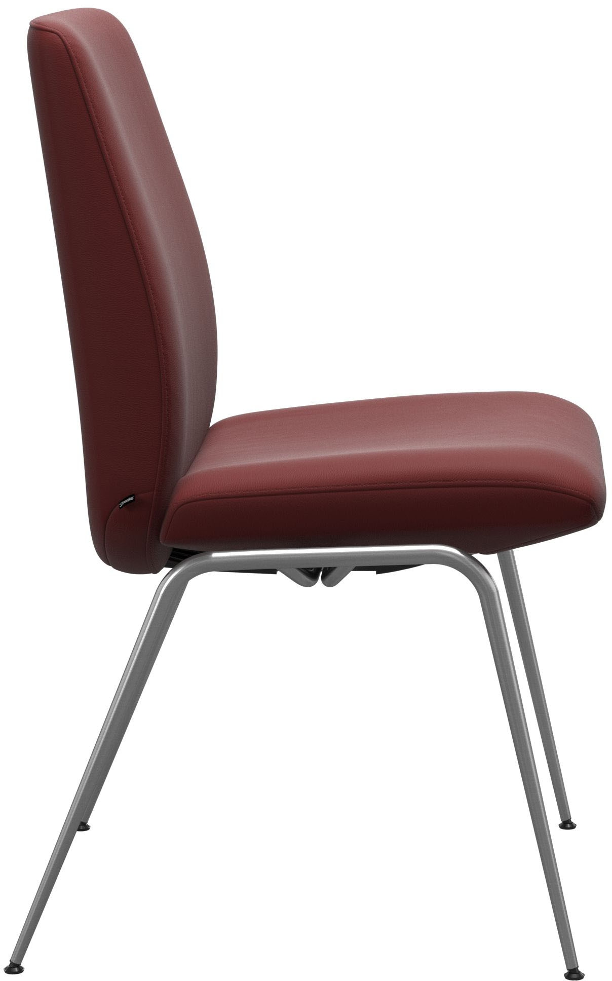 Stressless® Polsterstuhl »Laurel«, Leder PALOMA, Low Back, Größe L, mit Beinen aus Stahl in Schwarz matt