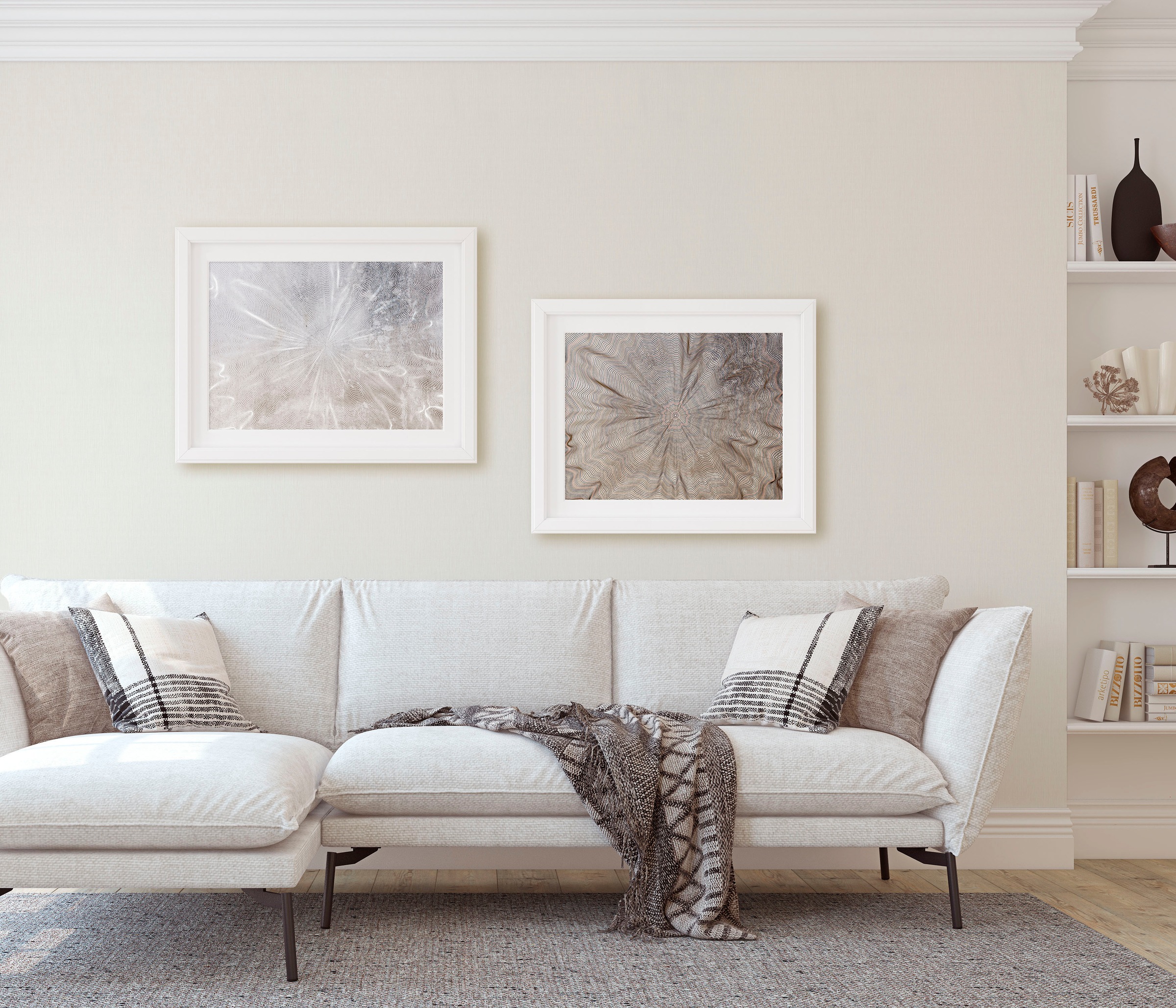 Fashion for walls Vliestapete »Fusion« Strukturmuster | glänzend geprägt Phthalate frei