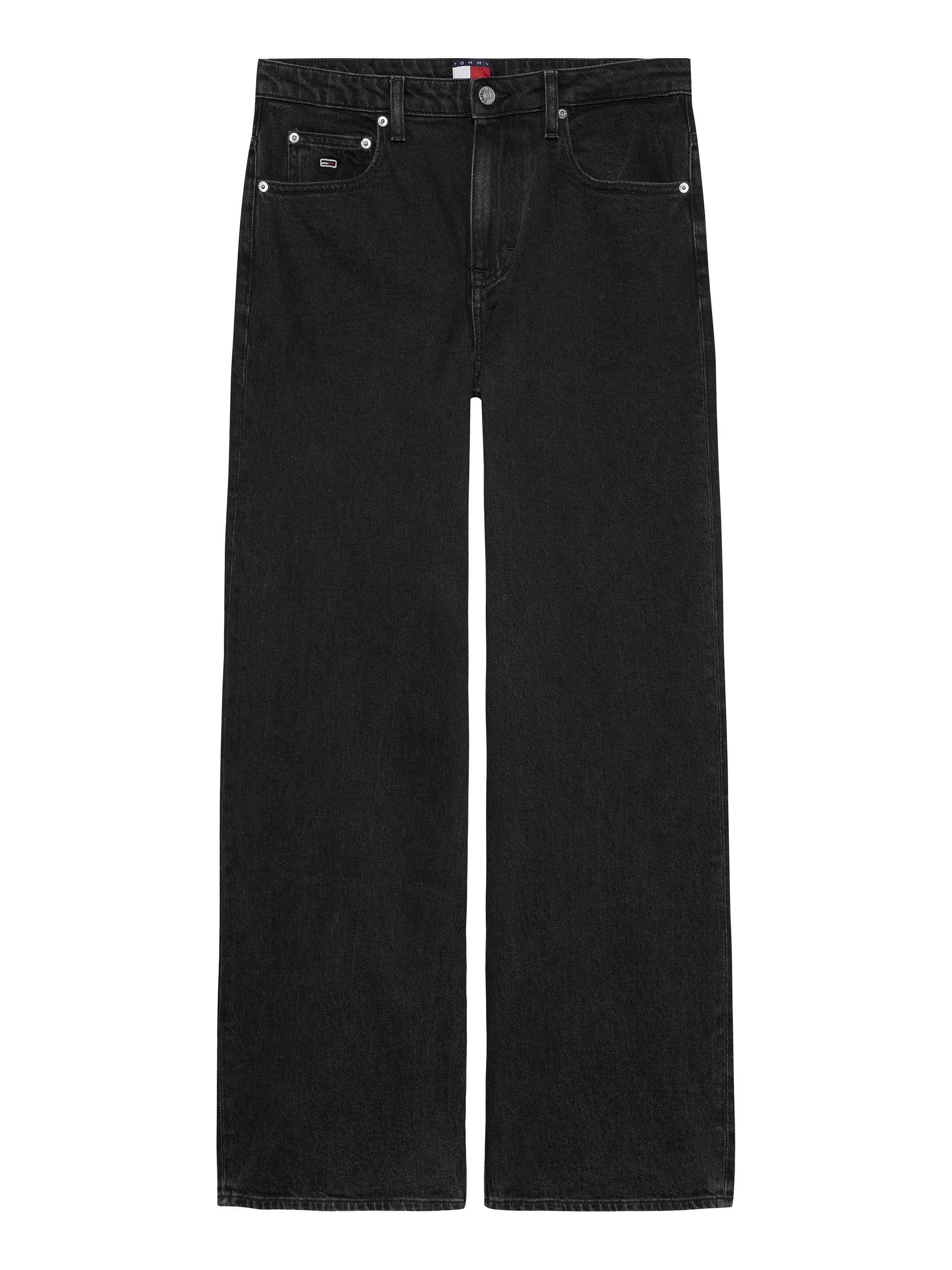 Tommy Jeans Relax-fit-Jeans »MIA MR RLXD STR«, in blauer Waschung, mit Hammerschlaufe