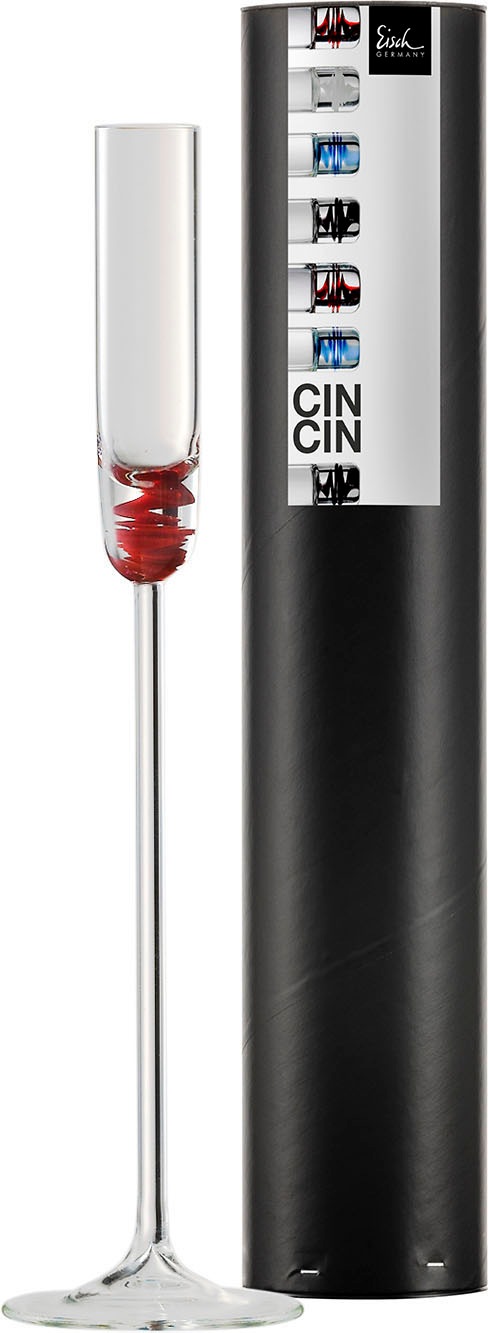 Eisch Germany Schnapsglas »CIN CIN Made in Germany«, (1 tlg.), mit Farbglas günstig online kaufen