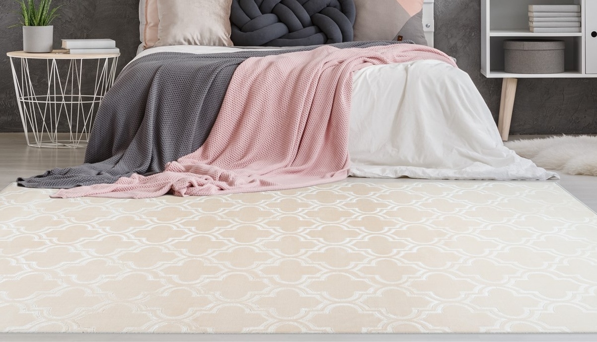 calo-deluxe Teppich »Latemar 200«, rechteckig, 7 mm Höhe, Hoch- Tief Strukt günstig online kaufen
