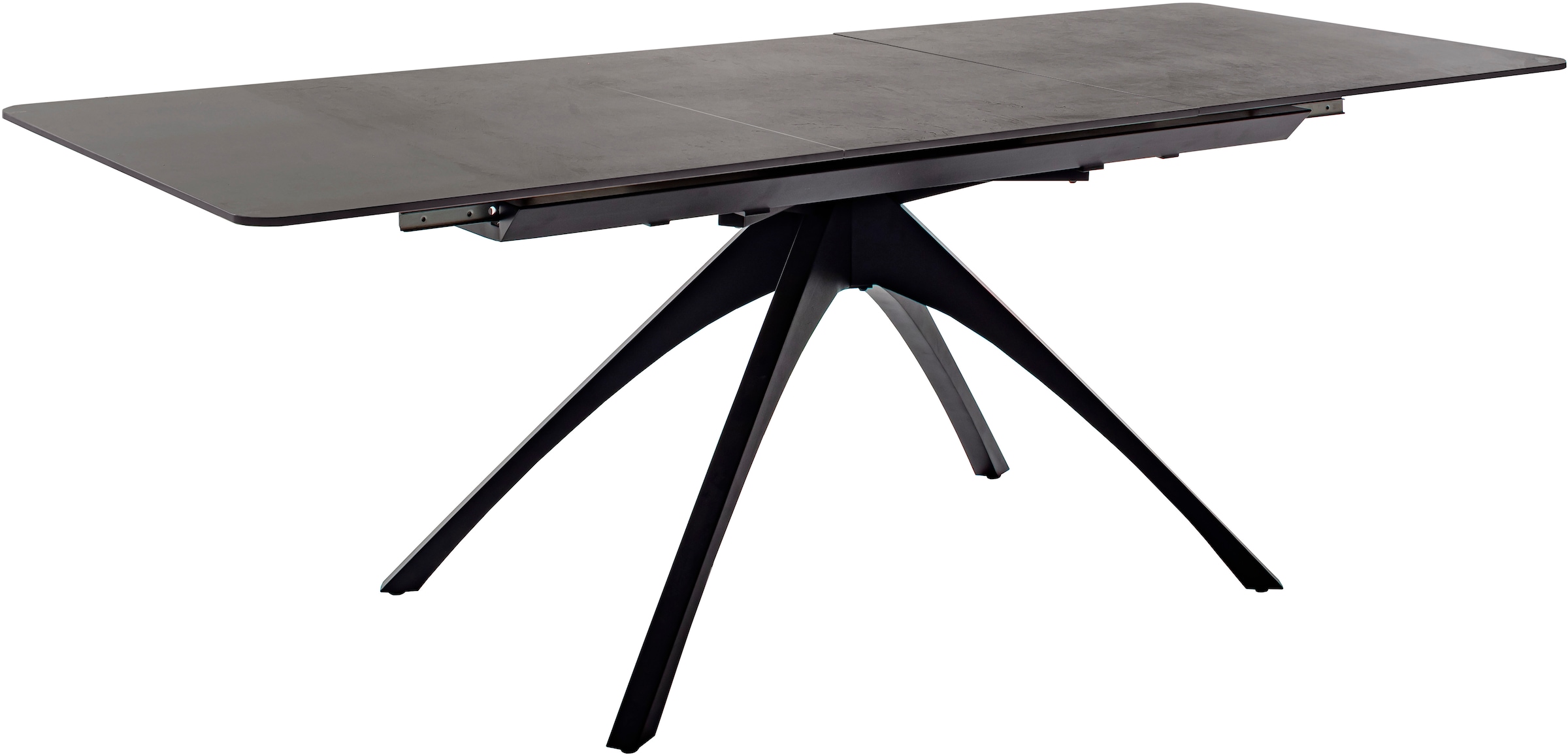 MCA furniture Esstisch »CERRITO Auszugtisch 160-220 cm - marmoriert«, (1 St.), Keramik,Metall,Synchronauszug,ausziehbar,8-10 Personen