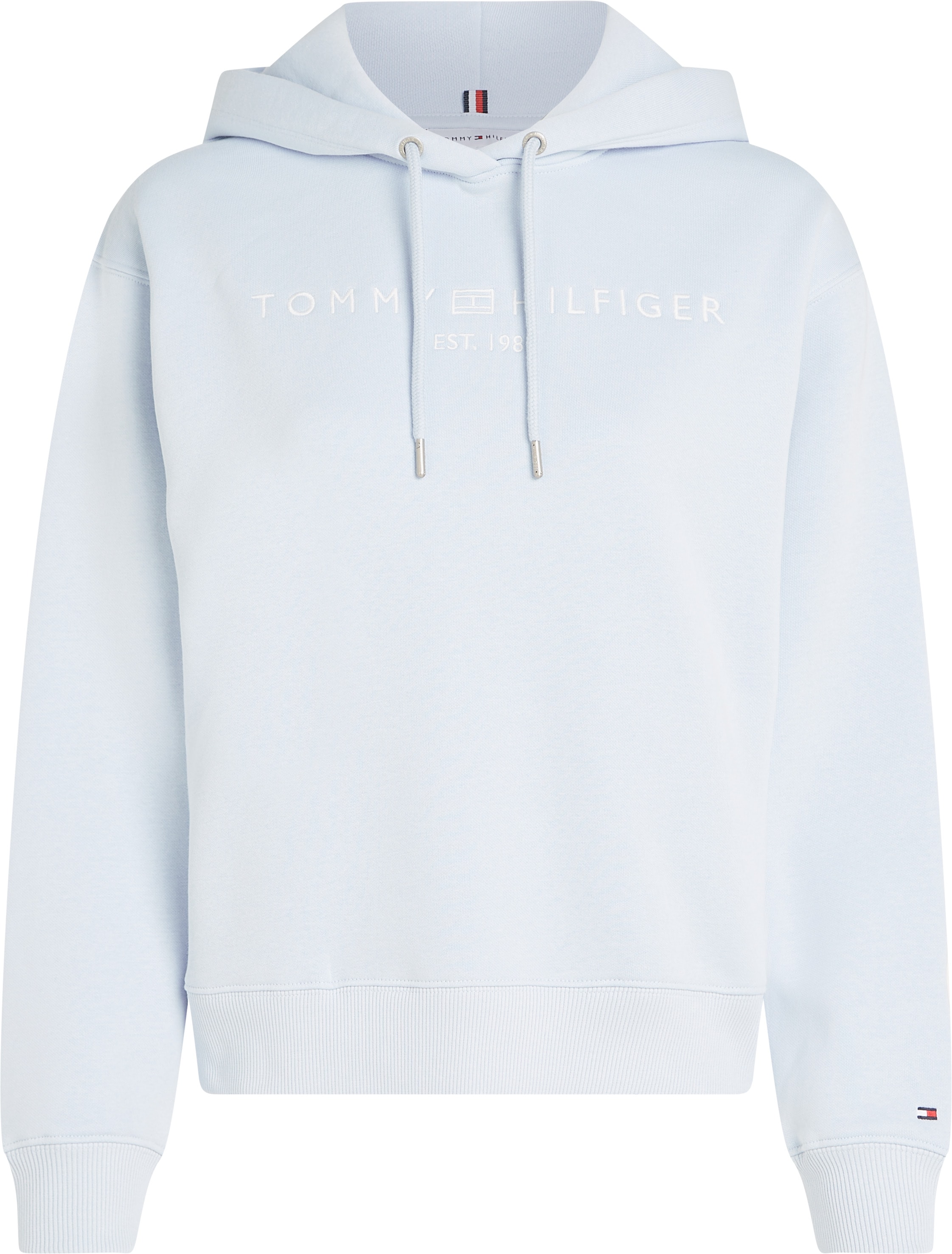 Tommy Hilfiger Kapuzensweatshirt »MDRN REG CORP LOGO HOODIE«, mit gesticktem Logo-Schriftzug
