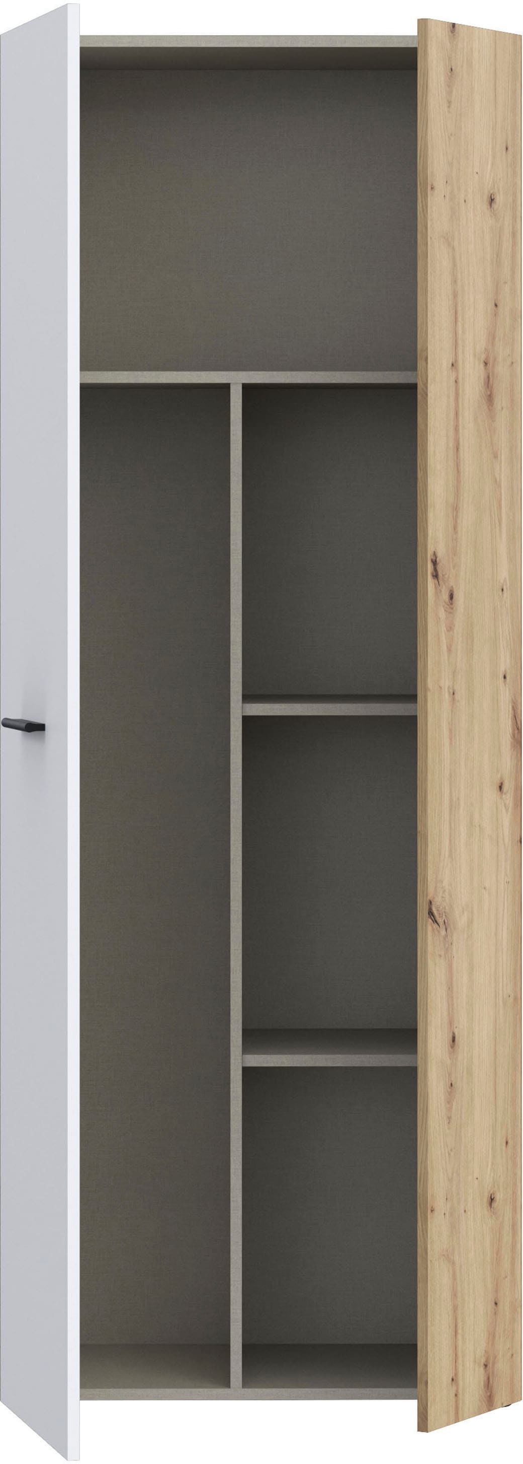FORTE Mehrzweckschrank »NET306«, Mehrzweckschrank, inklusive Einlegböden, verschiedene Dekore