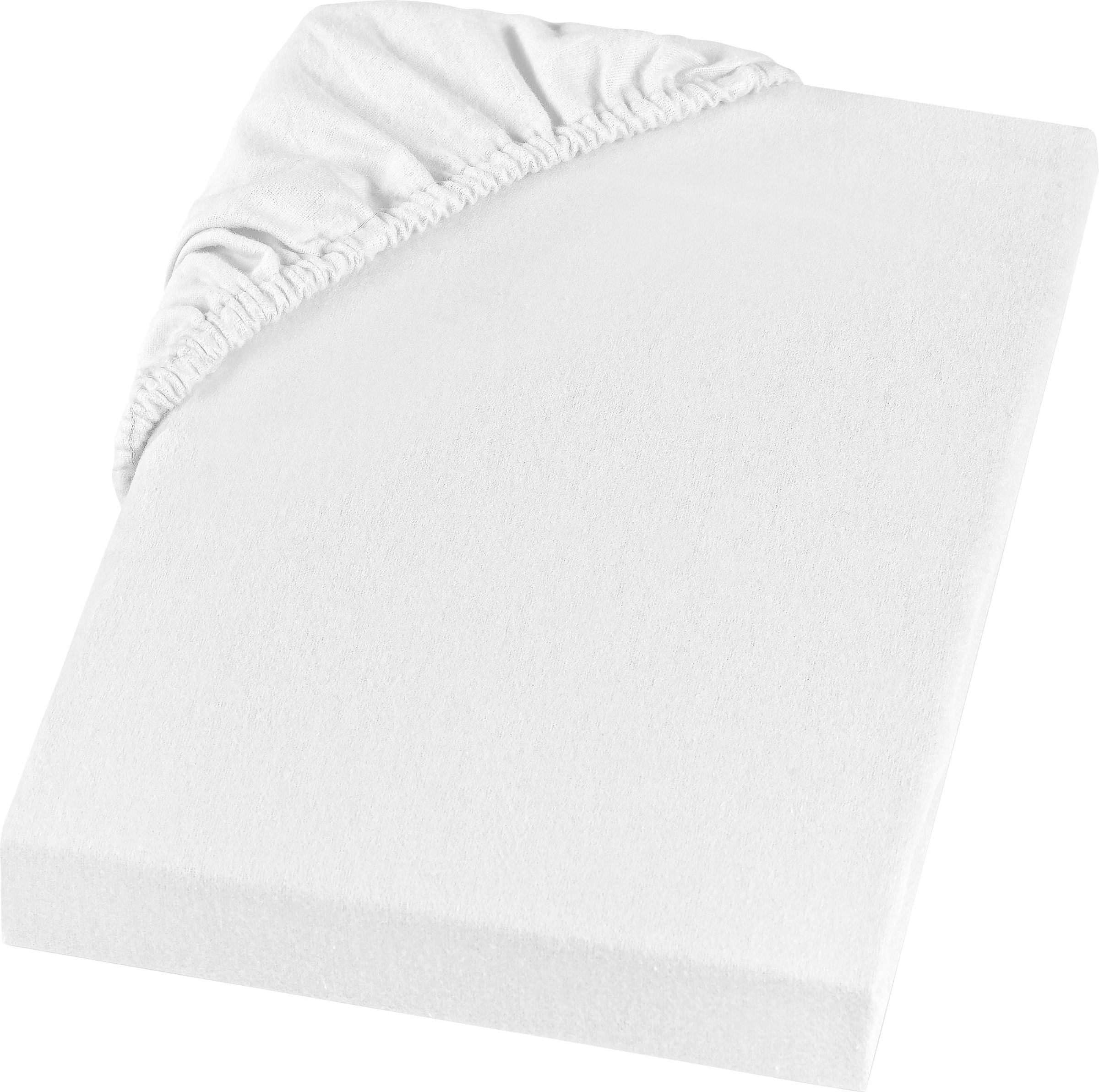 SETEX Spannbettlaken Spannbettlaken aus Feinbiber günstig online kaufen