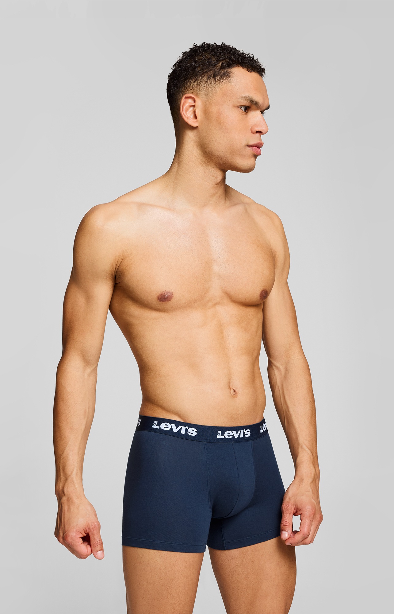 Levi's® Boxershorts »LEVIS MEN REPEAT LOGO BOXER BRIEF« 2er Pack,  ohne Eingriff, Logobund, elastisch