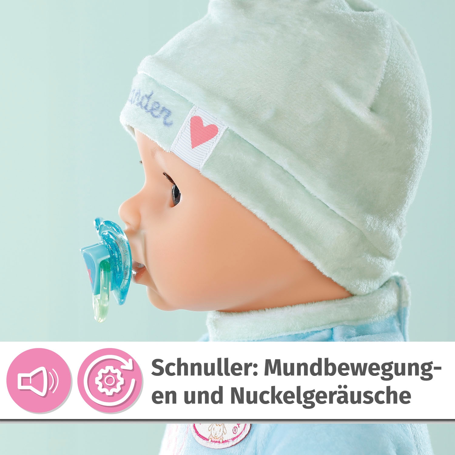 Baby Annabell Babypuppe »Interactive Alexander 43 cm«