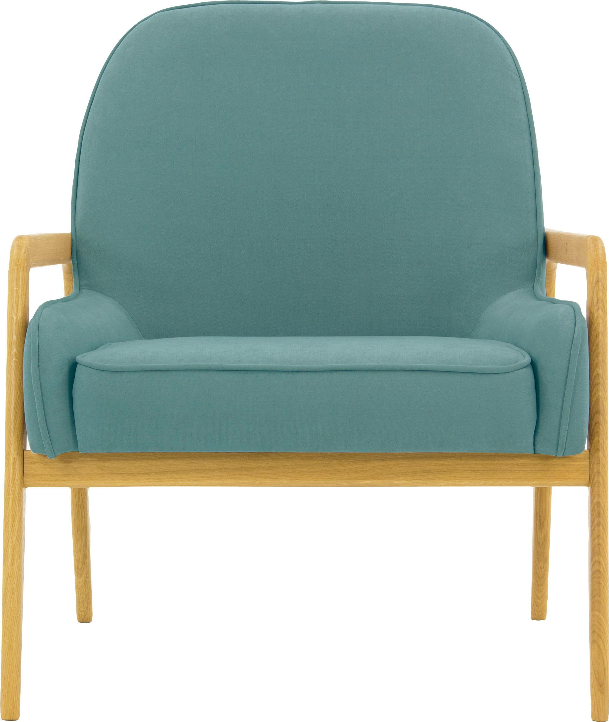 Home affaire Sessel »Braga« wahlweise mit Gestell aus Eiche in dunkel oder günstig online kaufen