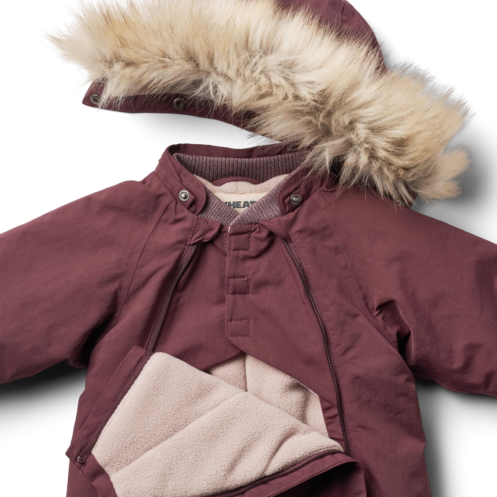 WHEAT Schneeoverall »Snowsuit Nickie Tech«, wasserdicht, atmungsaktiv und leicht wattiert