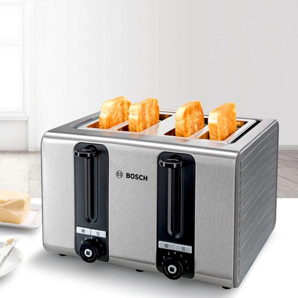 BOSCH Toaster »TAT7S45«, 4 kurze Schlitze, 1800 W