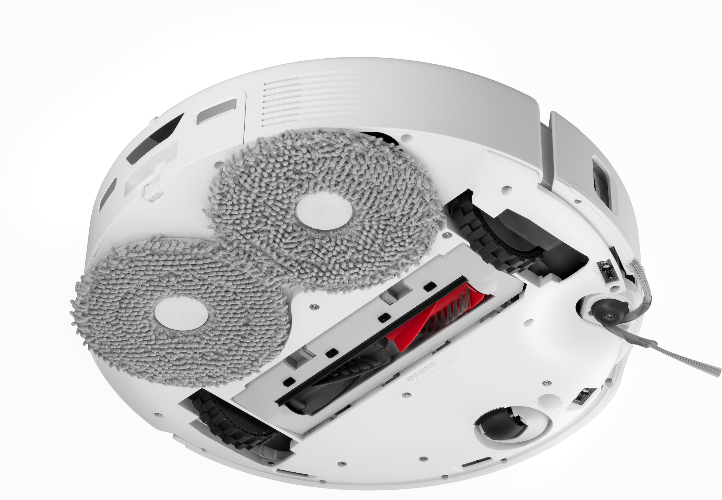 Roborock Saugroboter »Qrevo Curv 5A1, mit Wischfunktion, automatisches Entleeren« Auffüllen intensiver und Moppwäsche bei 75 °C.