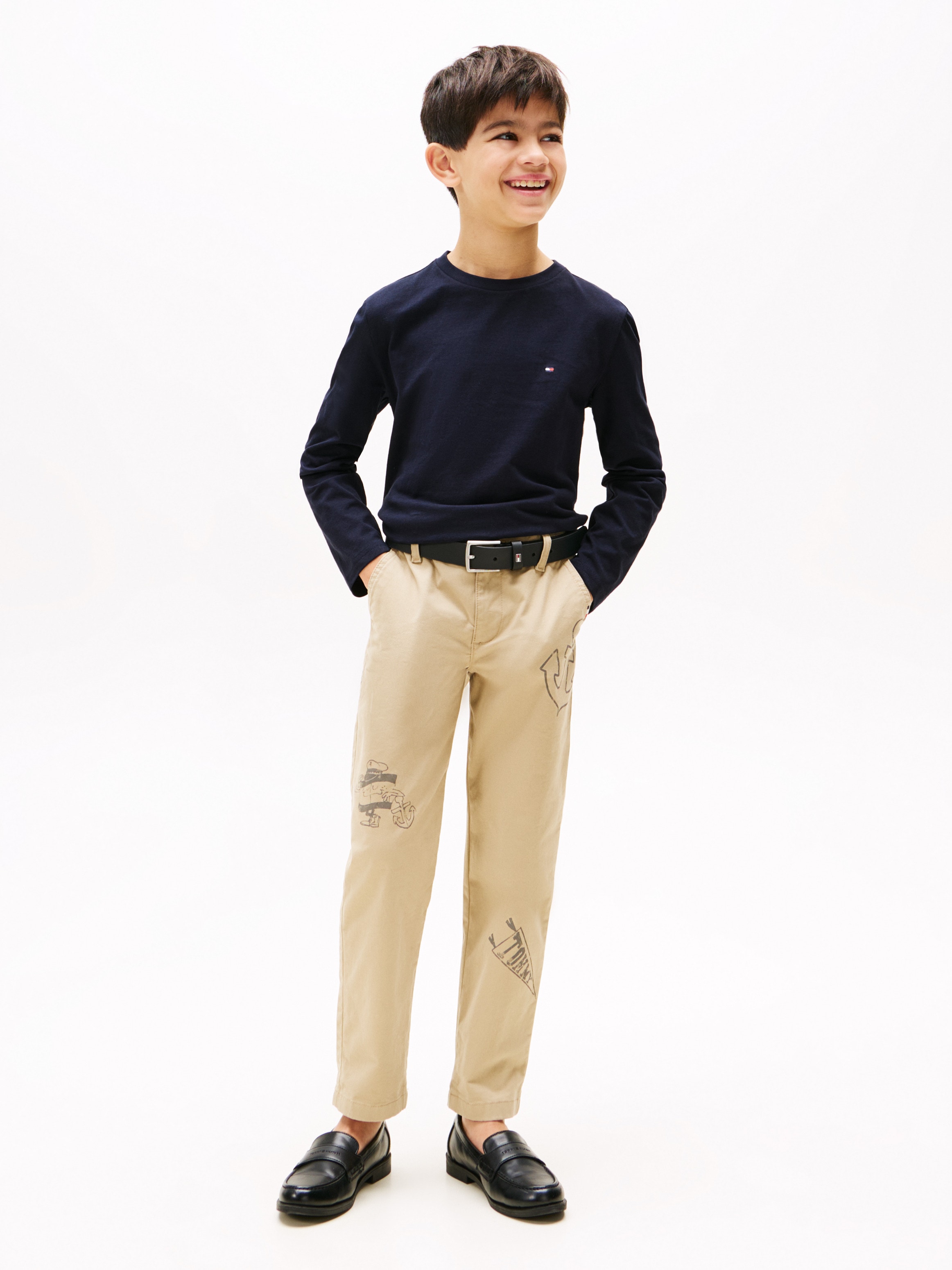 Tommy Hilfiger Underwear Langarmshirt »2P CN TEE LS« Packung, 2er-Pack, 2 Stk. mit Markenlabel