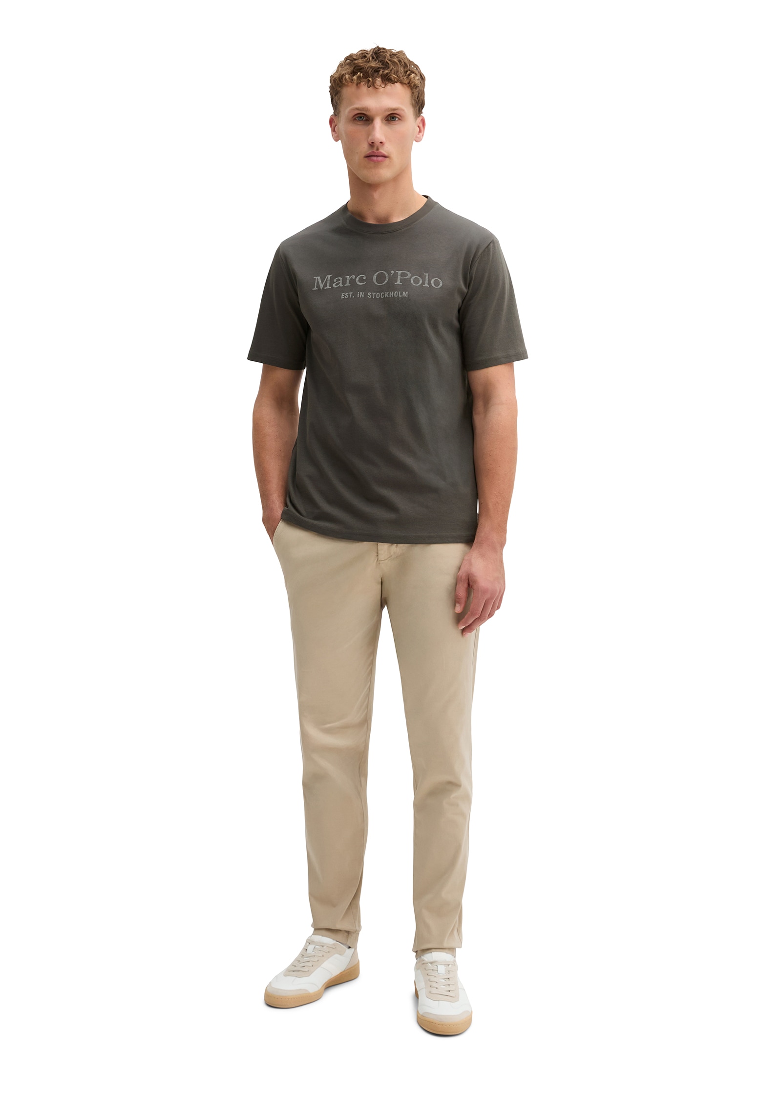 Marc O'Polo T-Shirt klassisches Logo-T-Shirt