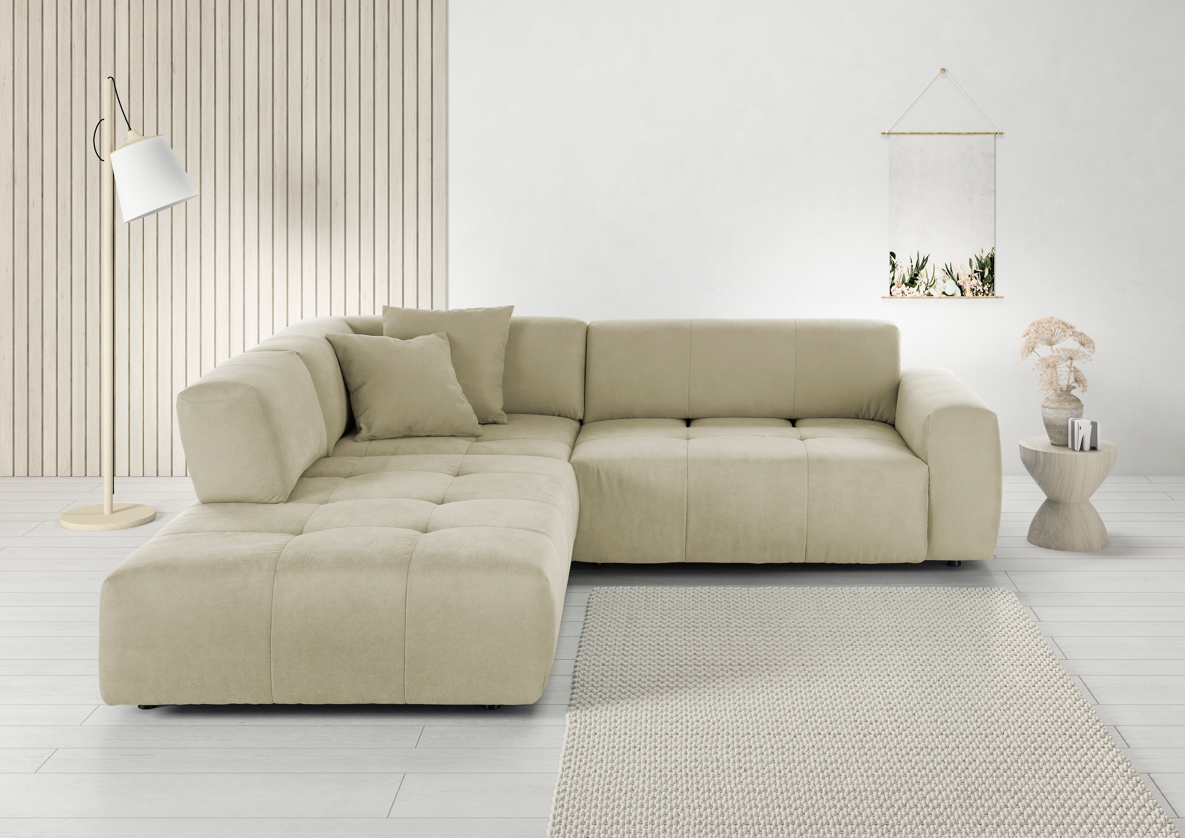 3C Candy Ecksofa »Yoshy Komfortsofa, bequem und modern, hochwertige Verarbe günstig online kaufen