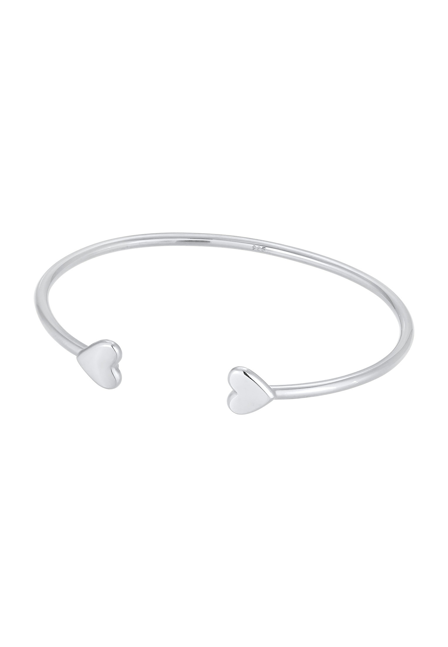 2. Bild von Elli Premium Armreif »Armreif Herz Liebe Love 925 Sterling Silber«