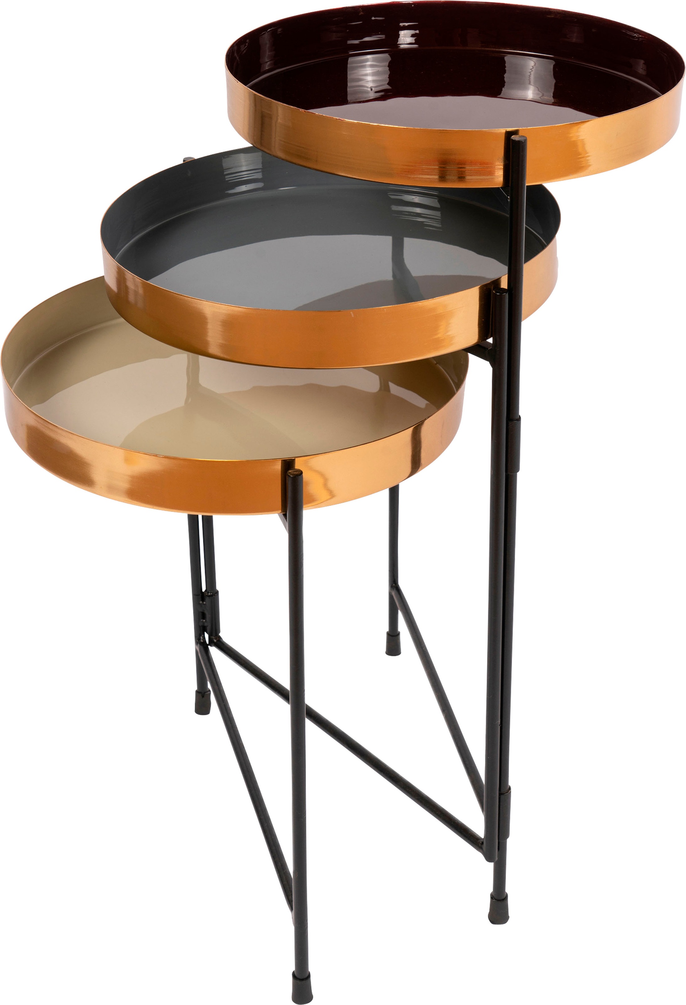 KAYOOM Beistelltisch »Morrison 125, verstellbares Gestell für verschiedene Stellvarianten« 1 Stk. tlg. Tischplatten als Tablett, verstellbares...