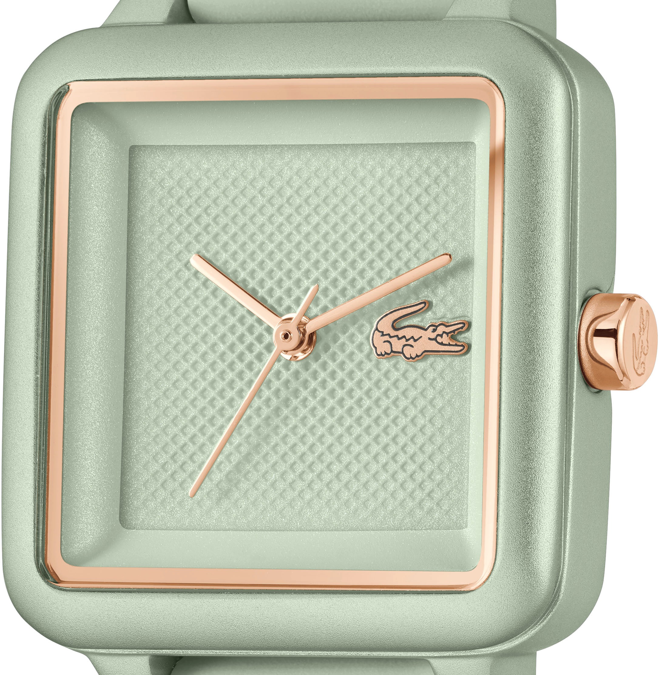 Lacoste Quarzuhr »LACOSTE.12.12 FLOW«, Armbanduhr, Damenuhr, analog, Silikonarmband
