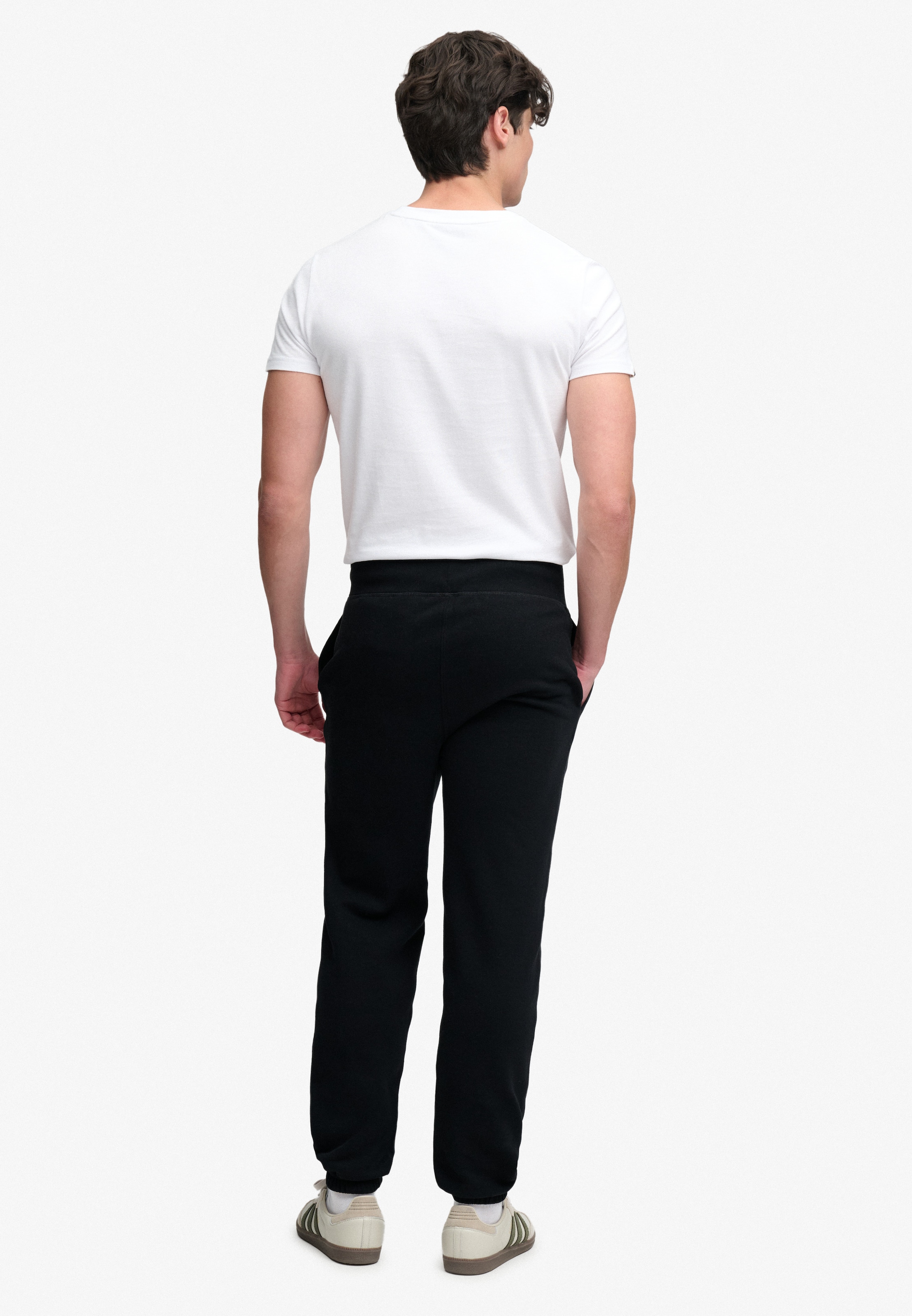 Superdry Sweathose »ESSENTIAL COMPANY LOGO JOGGER«  Baumwollmischung, relaxed fit