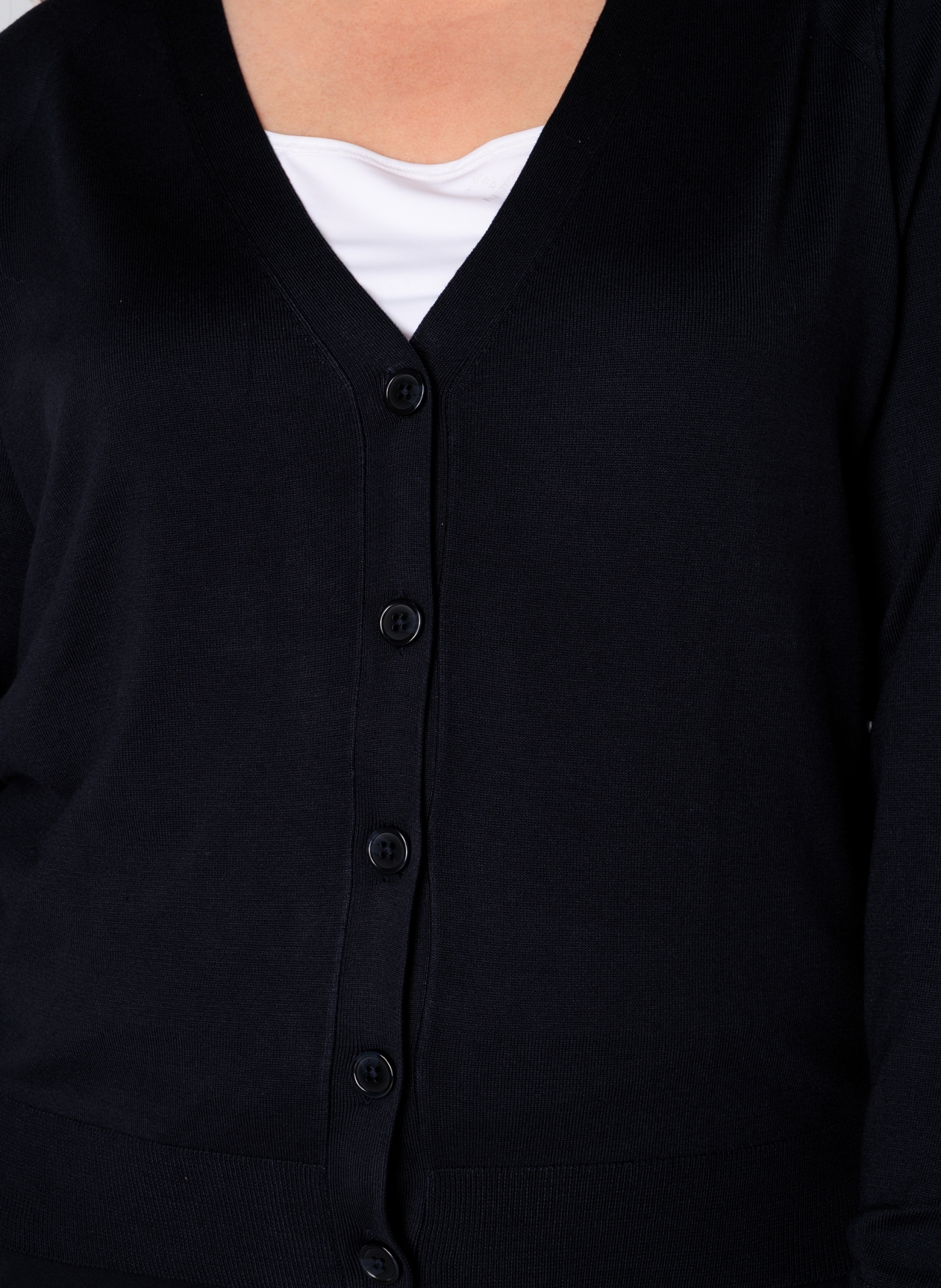 Base Level Curvy Cardigan »BAS-YVONNE«