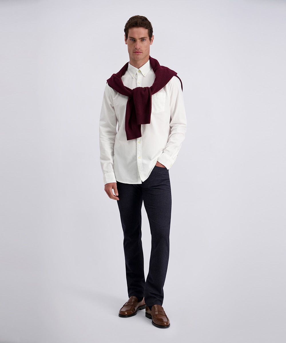 Pierre Cardin Langarmhemd »Oxford Button down« Button-down-Kragen