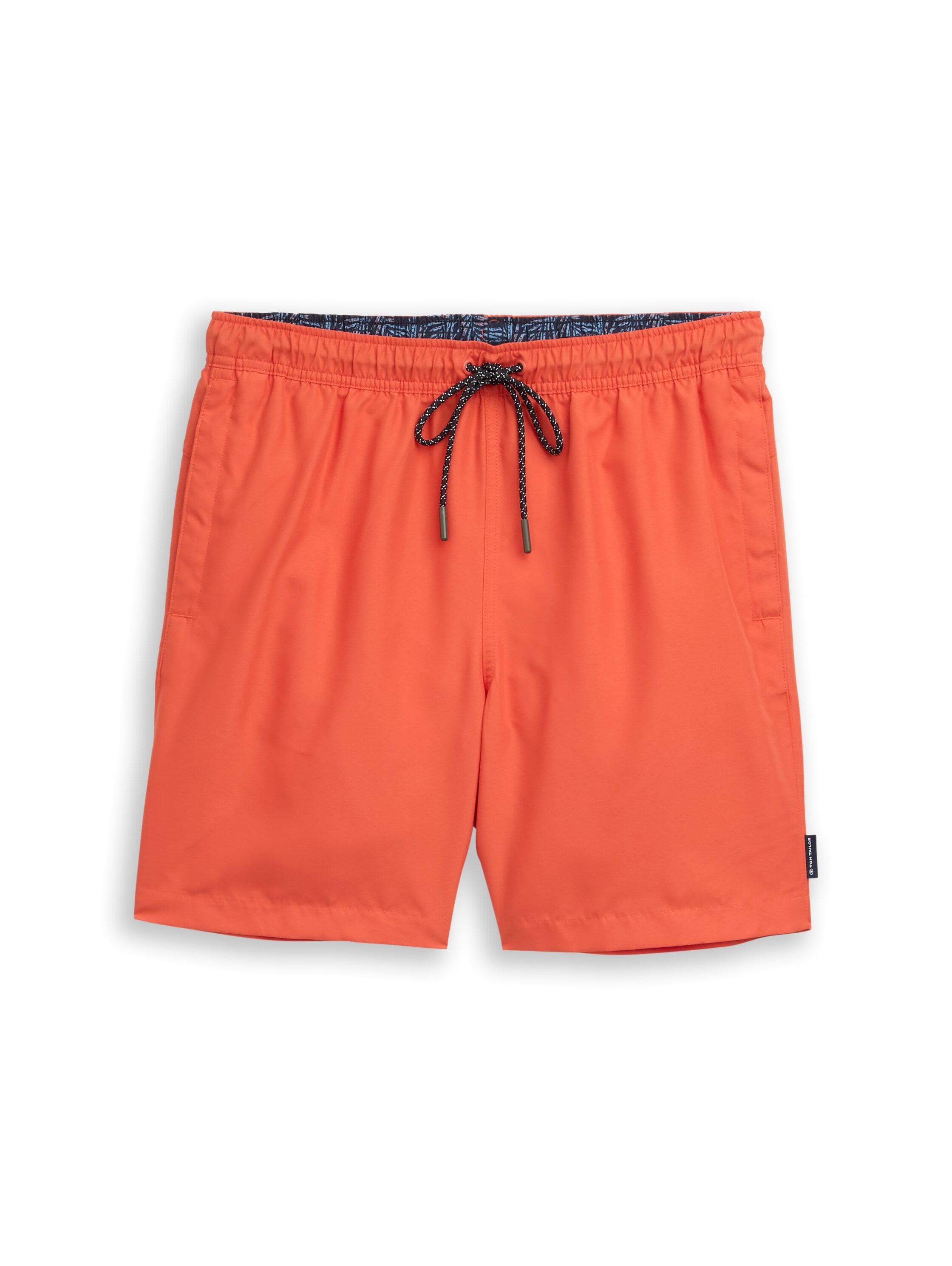 TOM TAILOR Badeshorts unifarben, mit Gummizug und Kordel