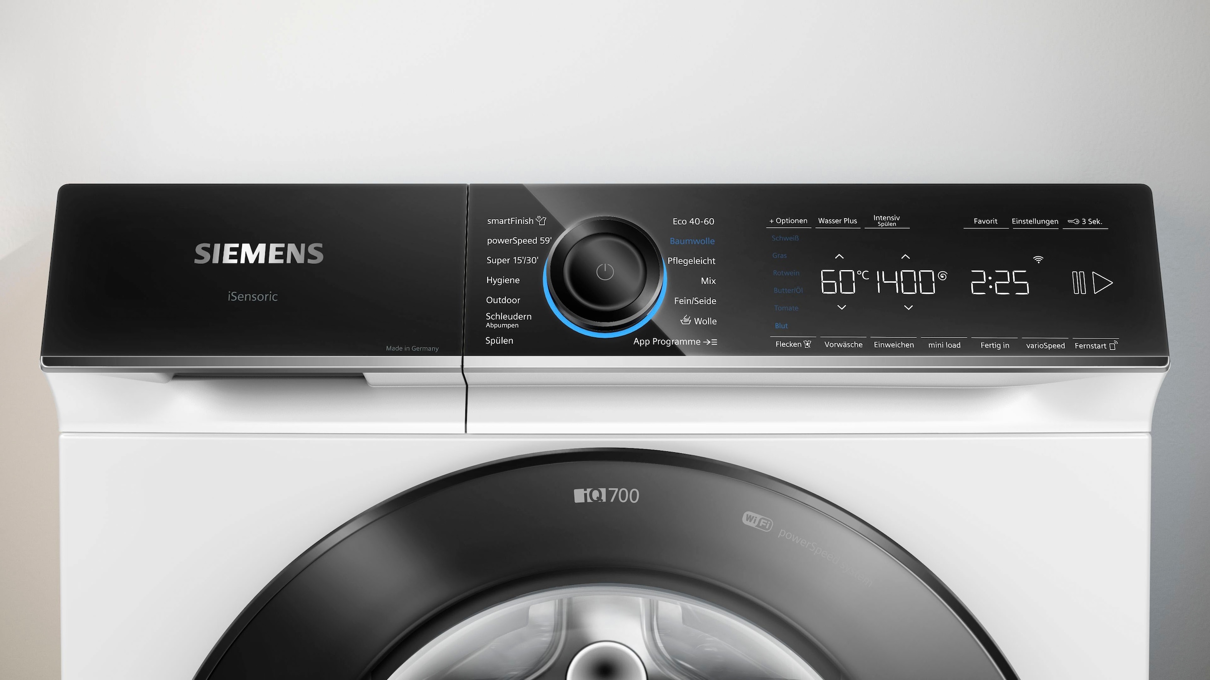 SIEMENS Waschmaschine »WG44B2070«, iQ700, WG44B2070, 9 kg, 1400 U/min  online kaufen