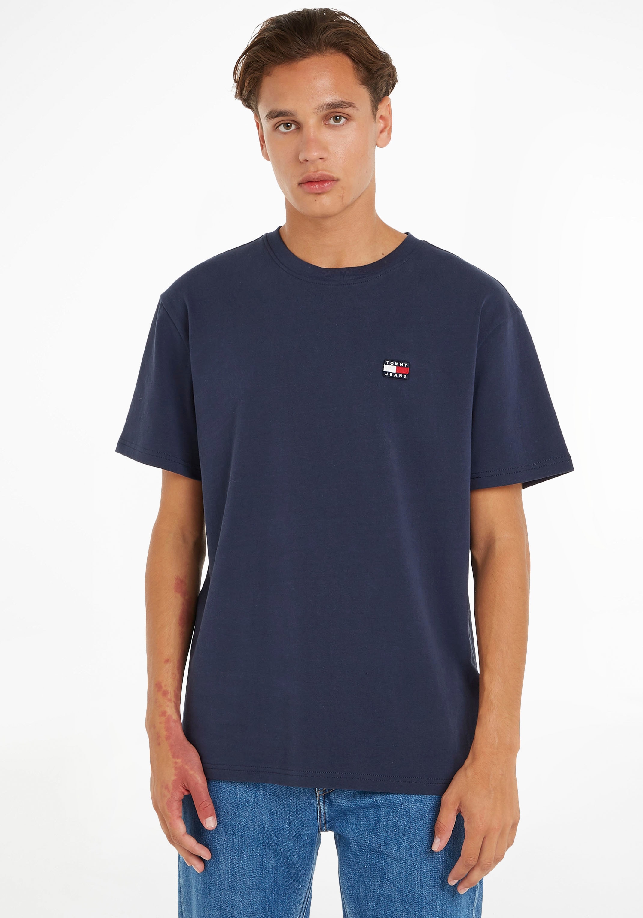 Tommy Jeans BADGE TOMMY T-Shirt TEE«, online »TJM Rundhalsausschnitt CLSC XS kaufen mit