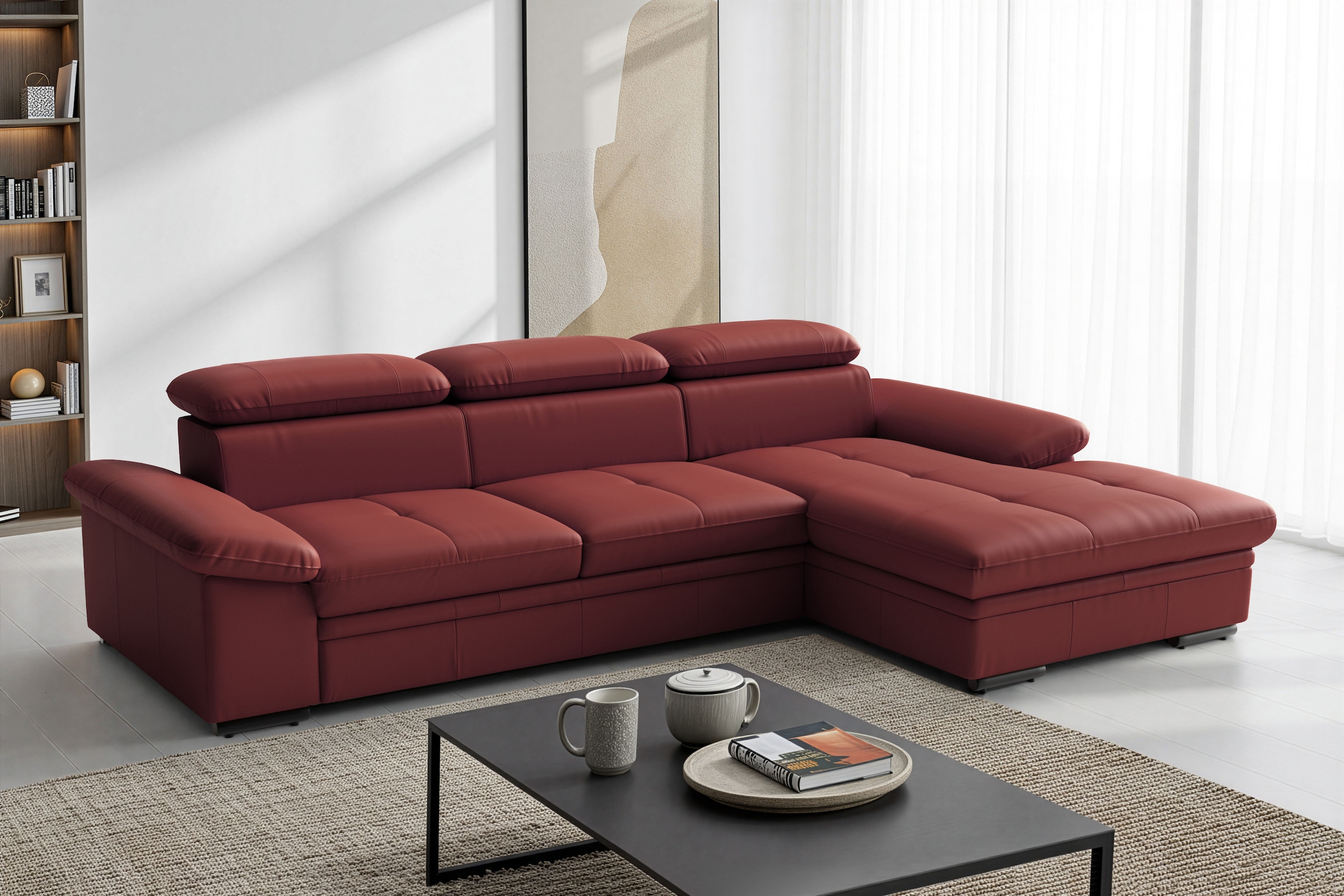 sit&more Ecksofa »Viola« optional mit Bettfunktion