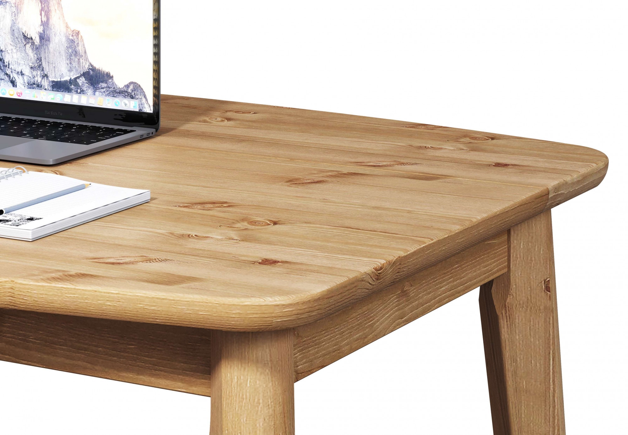 Home affaire Esstisch »Palermo, multifunktionaler Tisch, Arbeitstisch, Schreibtisch«, mit Stauraum, Platte aufklappbar, Home Office Schreibtisch, Massivholz